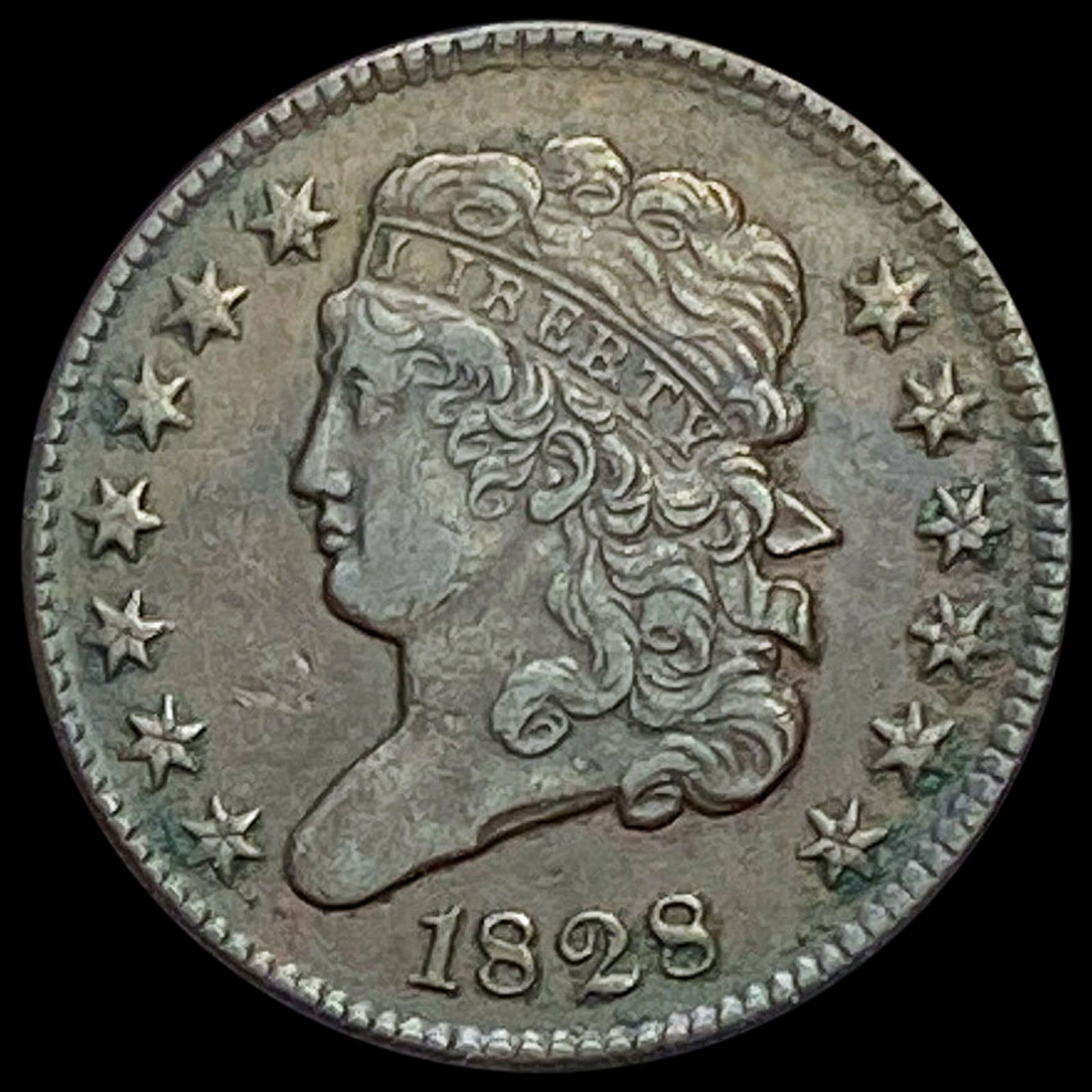 1828 Classic Head Half Cent CHOICE AU (1 of 2)