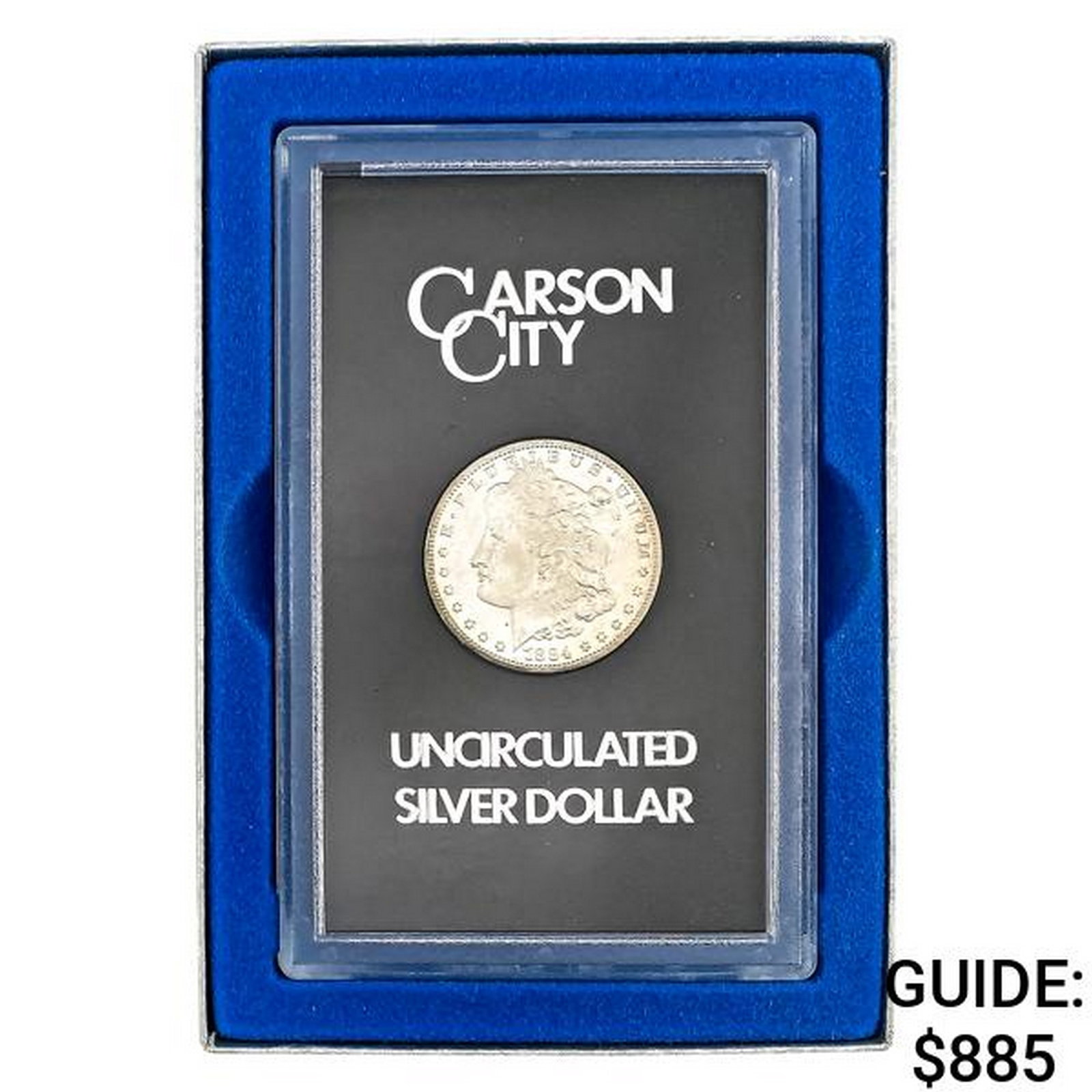 1884-CC Morgan Silver Dollar GSA: 1884-CC Morgan Silver Dollar GSA