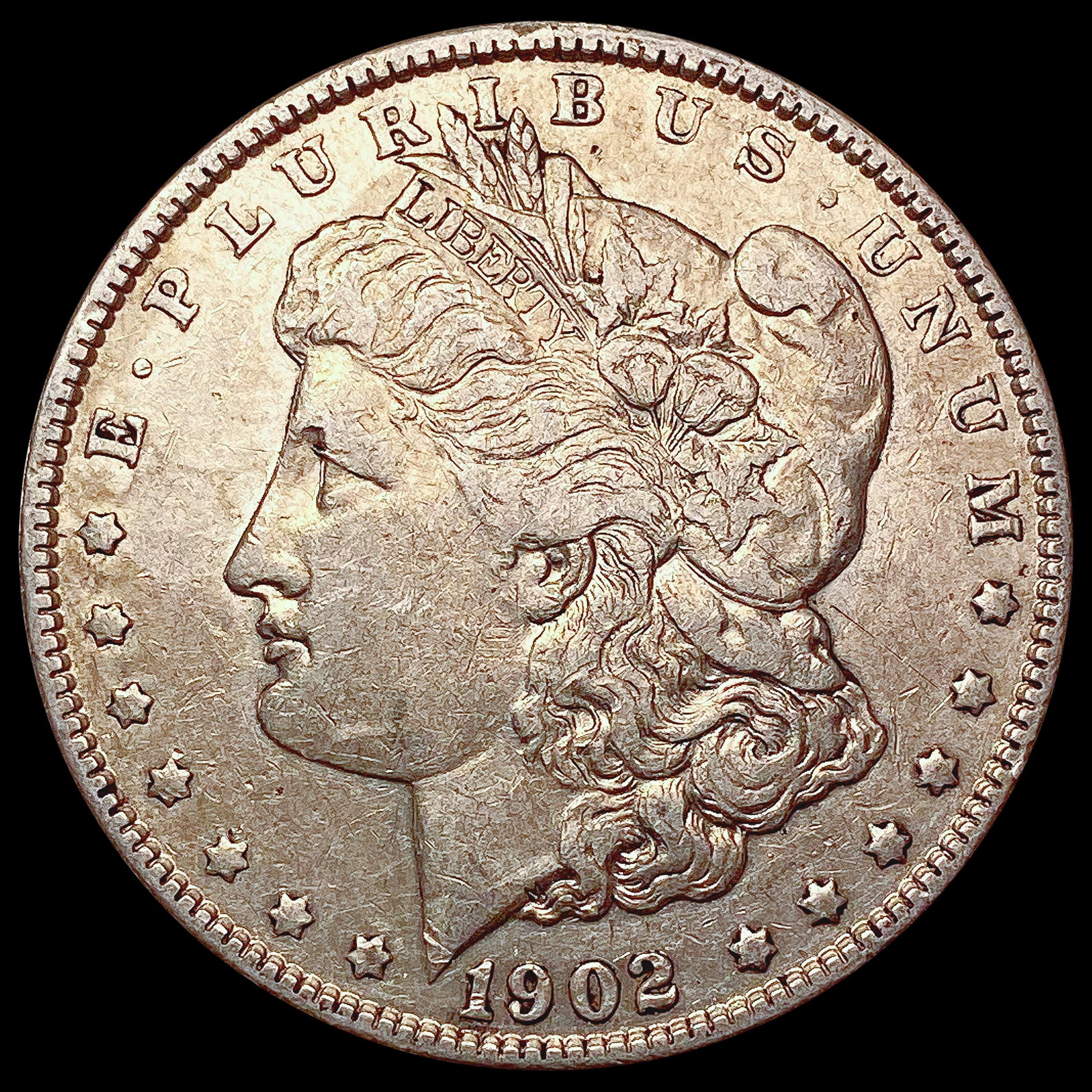 1902 Morgan Silver Dollar LIGHTLY CIRCULATED: 1902 Morgan Silver Dollar LIGHTLY CIRCULATED