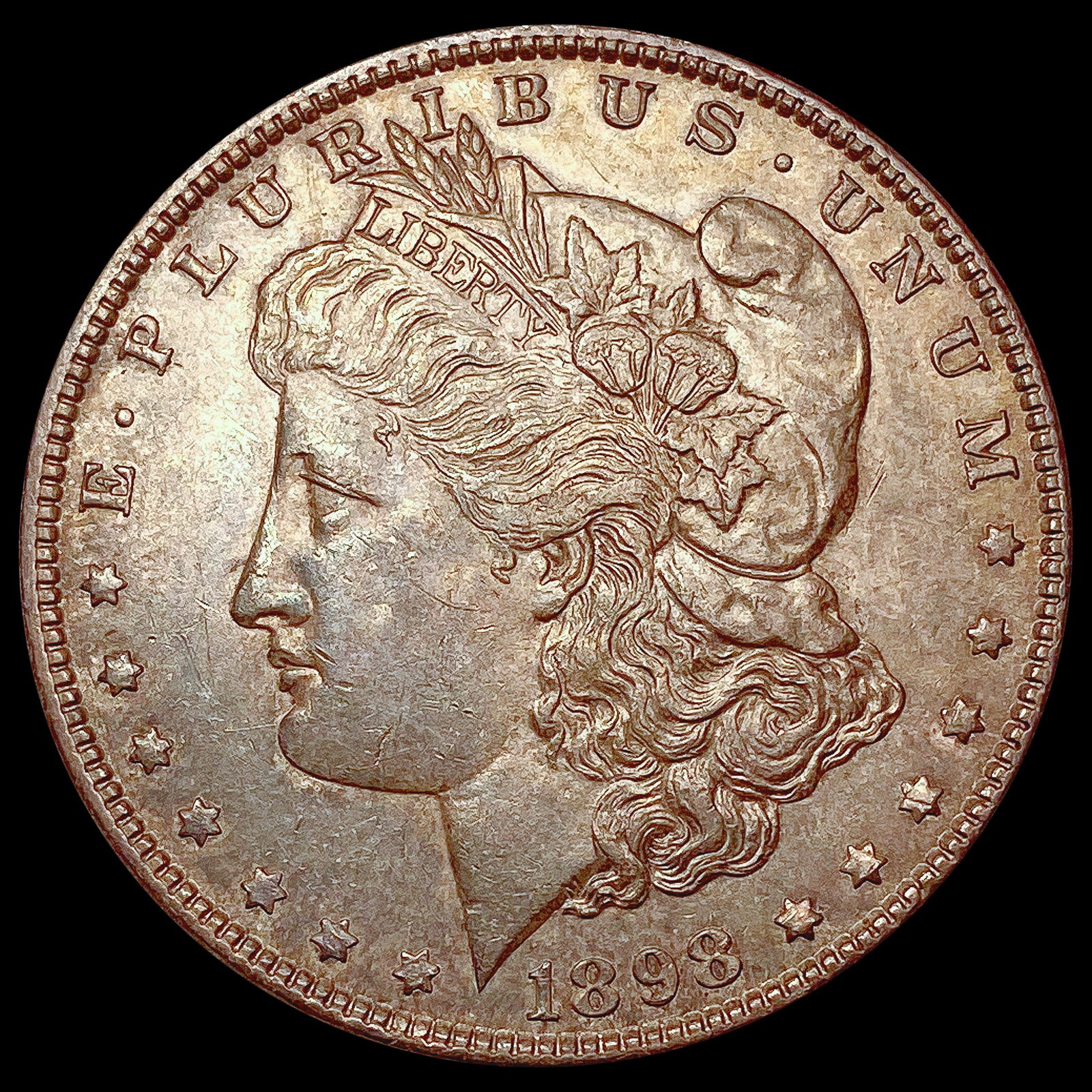 1898 Morgan Silver Dollar CLOSELY UNCIRCULATED (1 of 2)