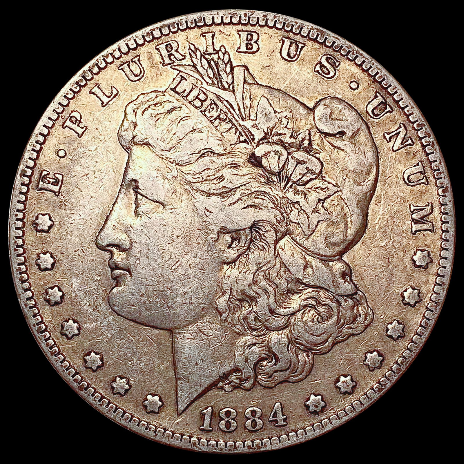 1884-S Morgan Silver Dollar NICELY CIRCULATED (1 of 2)