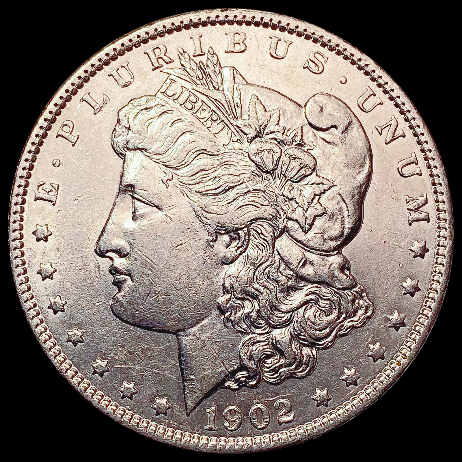 1902 Morgan Silver Dollar CLOSELY UNCIRCULATED: 1902 Morgan Silver Dollar CLOSELY UNCIRCULATED