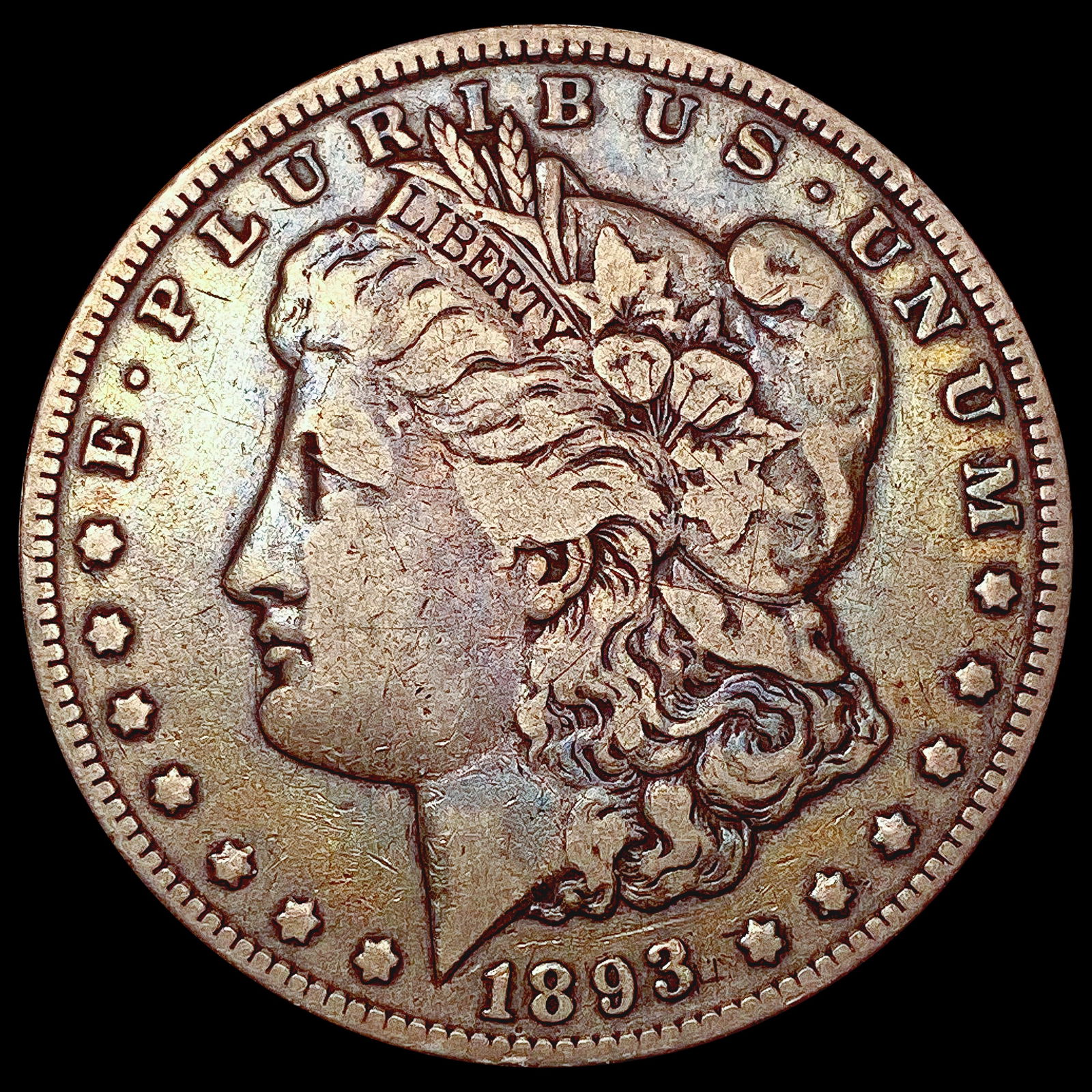 1893 Morgan Silver Dollar NICELY CIRCULATED (1 of 2)