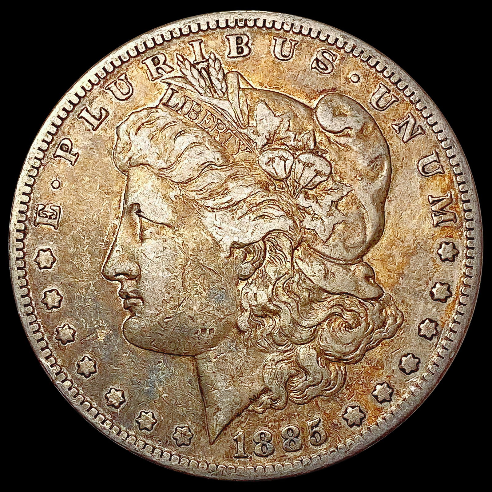 1885-S Morgan Silver Dollar LIGHTLY CIRCULATED (1 of 2)