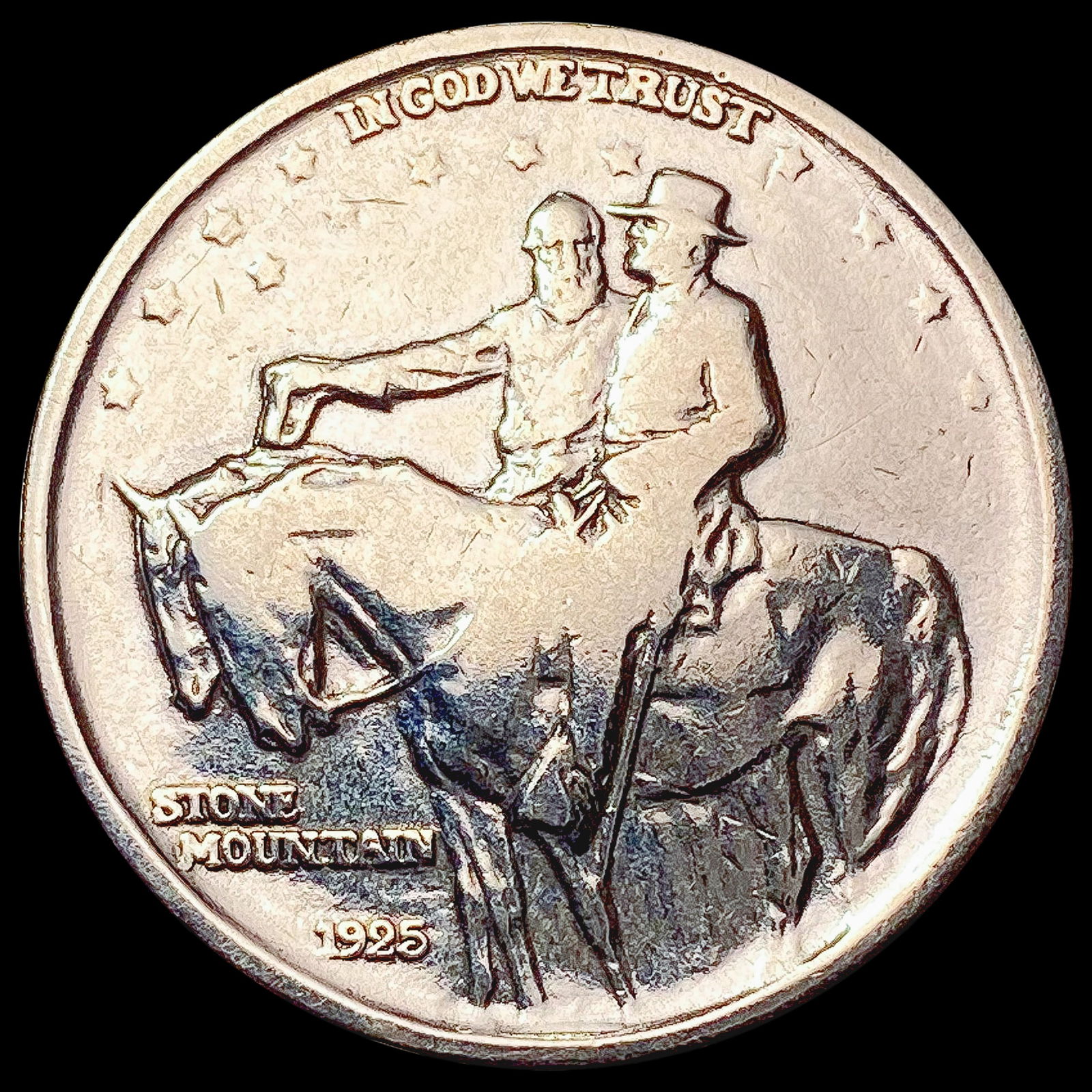 1925 Stone Mountain Half Dollar LIGHTLY CIRCULATED (1 of 2)