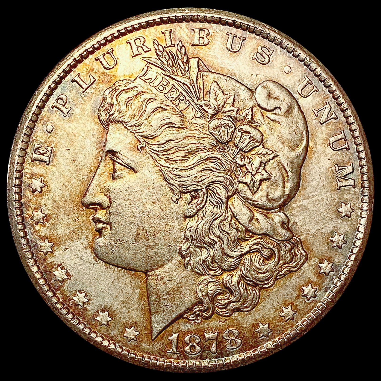 1878-CC Morgan Silver Dollar CLOSELY UNCIRCULATED (1 of 2)