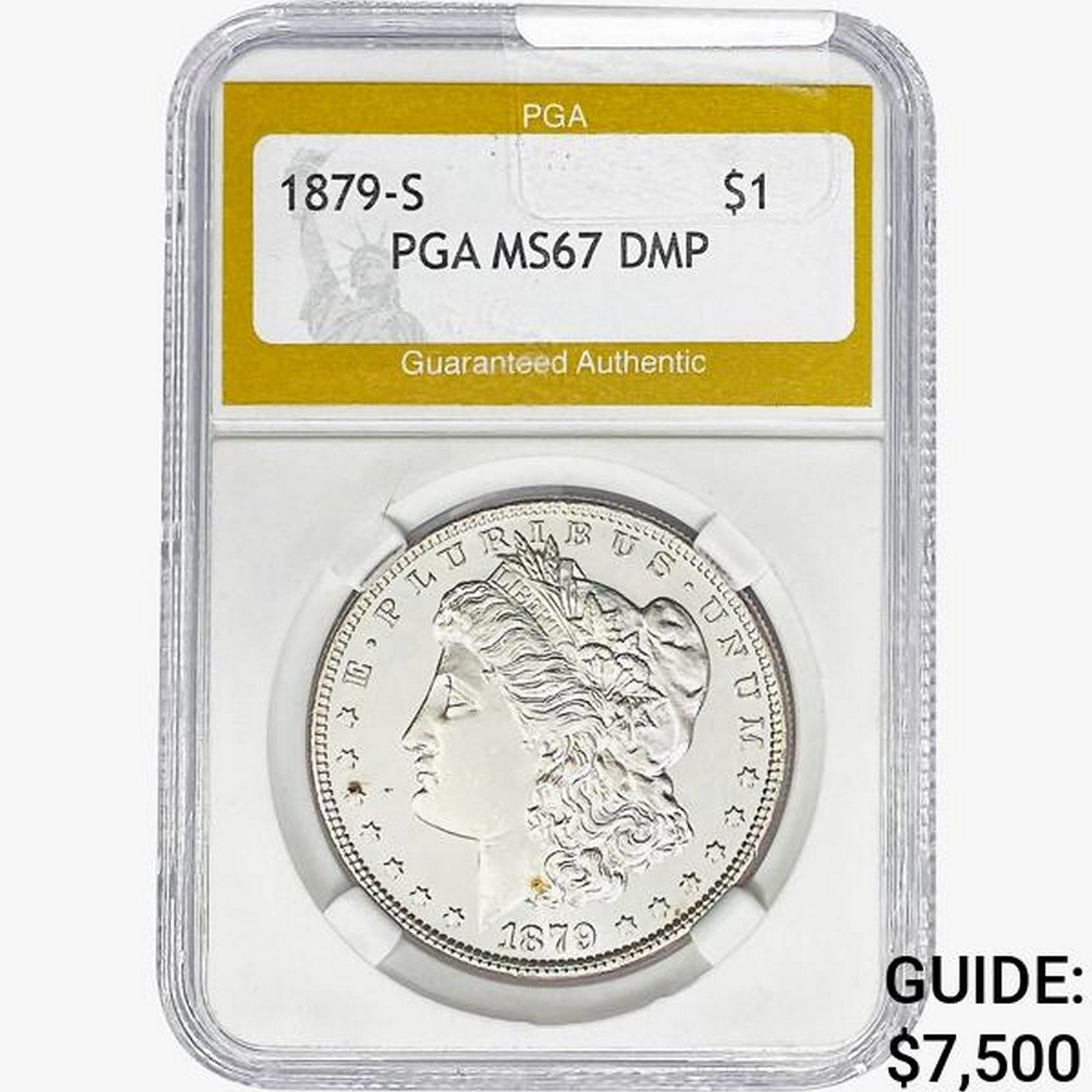 1879-S Morgan Silver Dollar PGA MS67 DMPL (1 of 2)