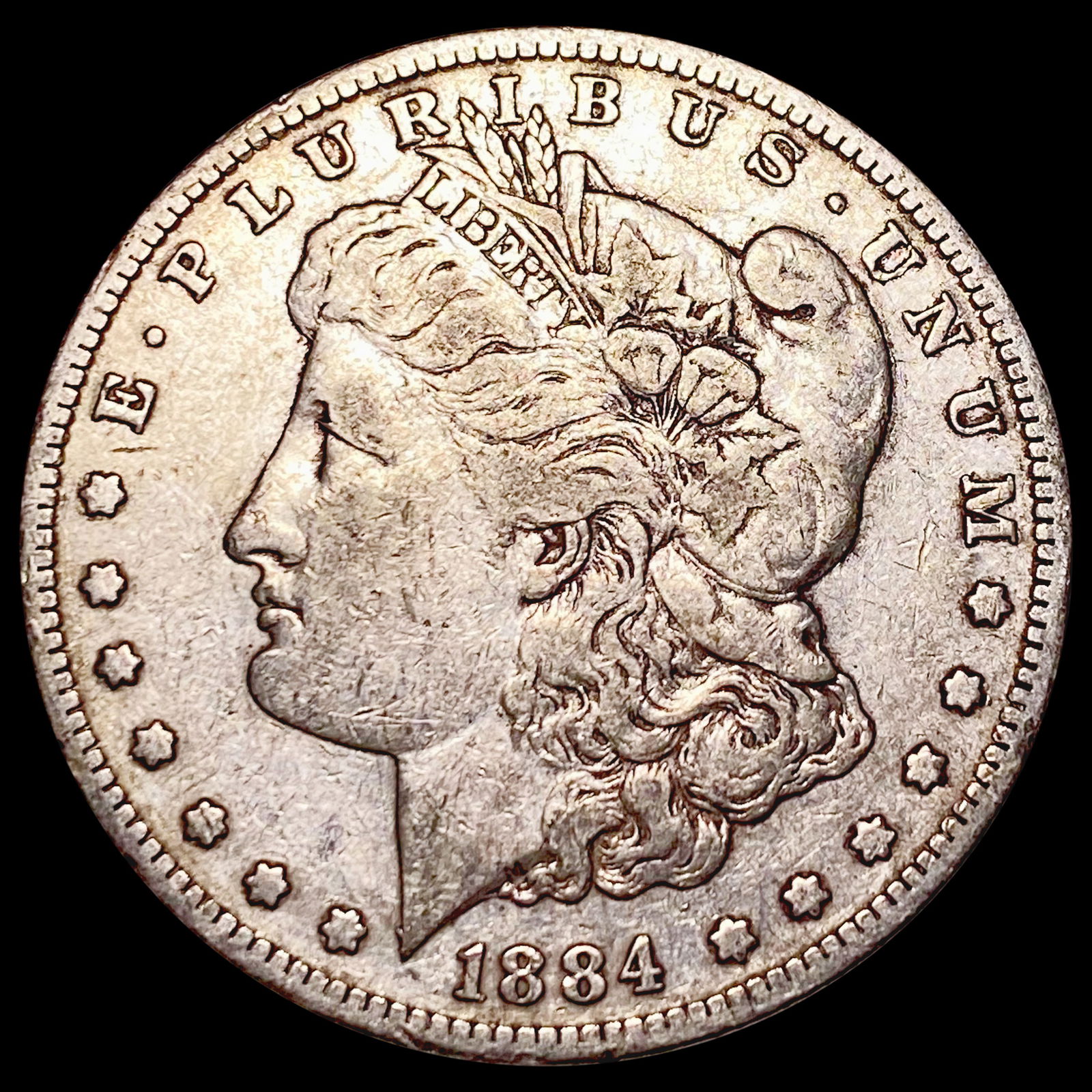 1884-S Morgan Silver Dollar LIGHTLY CIRCULATED (1 of 2)