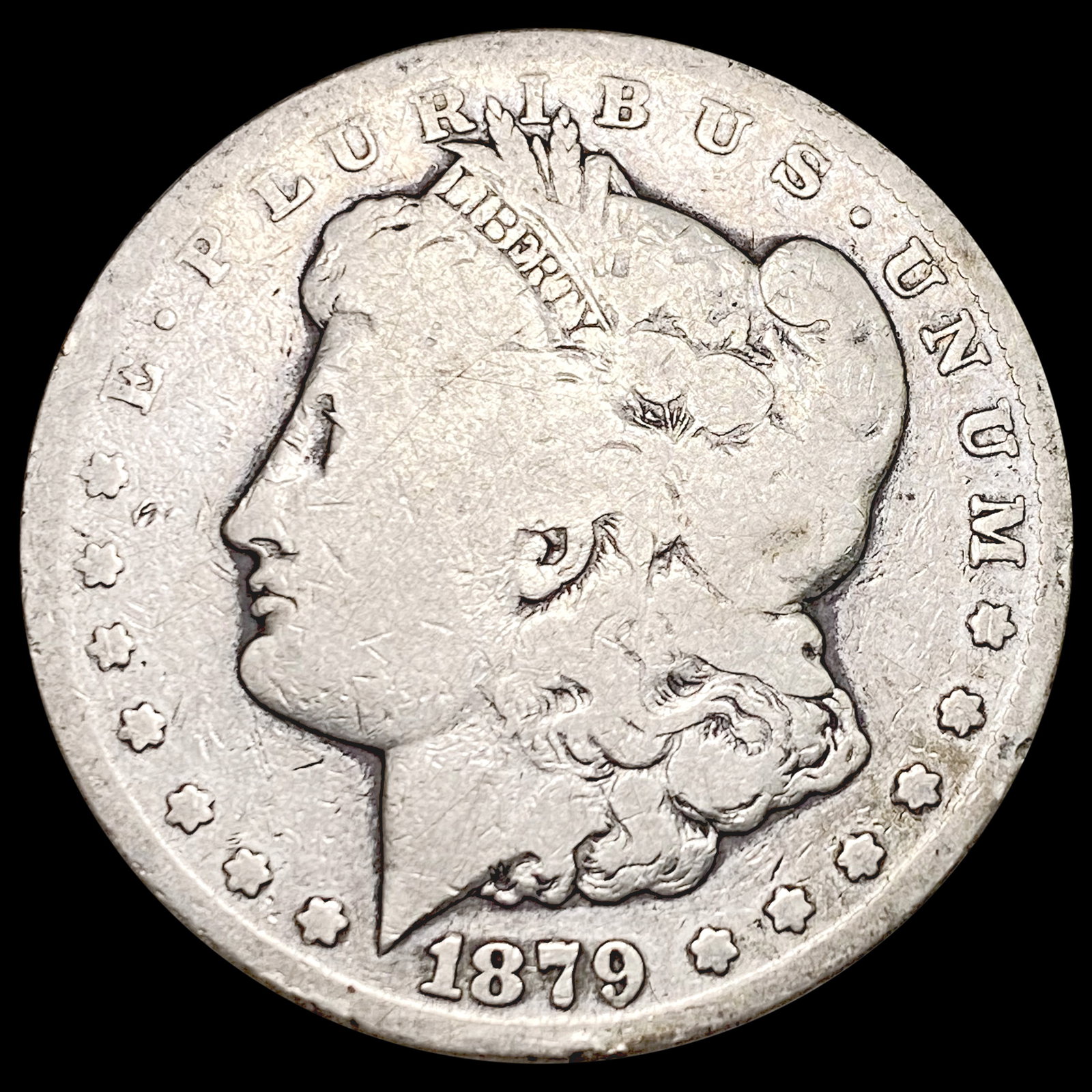 1879-CC Morgan Silver Dollar NICELY CIRCULATED: 1879-CC Morgan Silver Dollar NICELY CIRCULATED