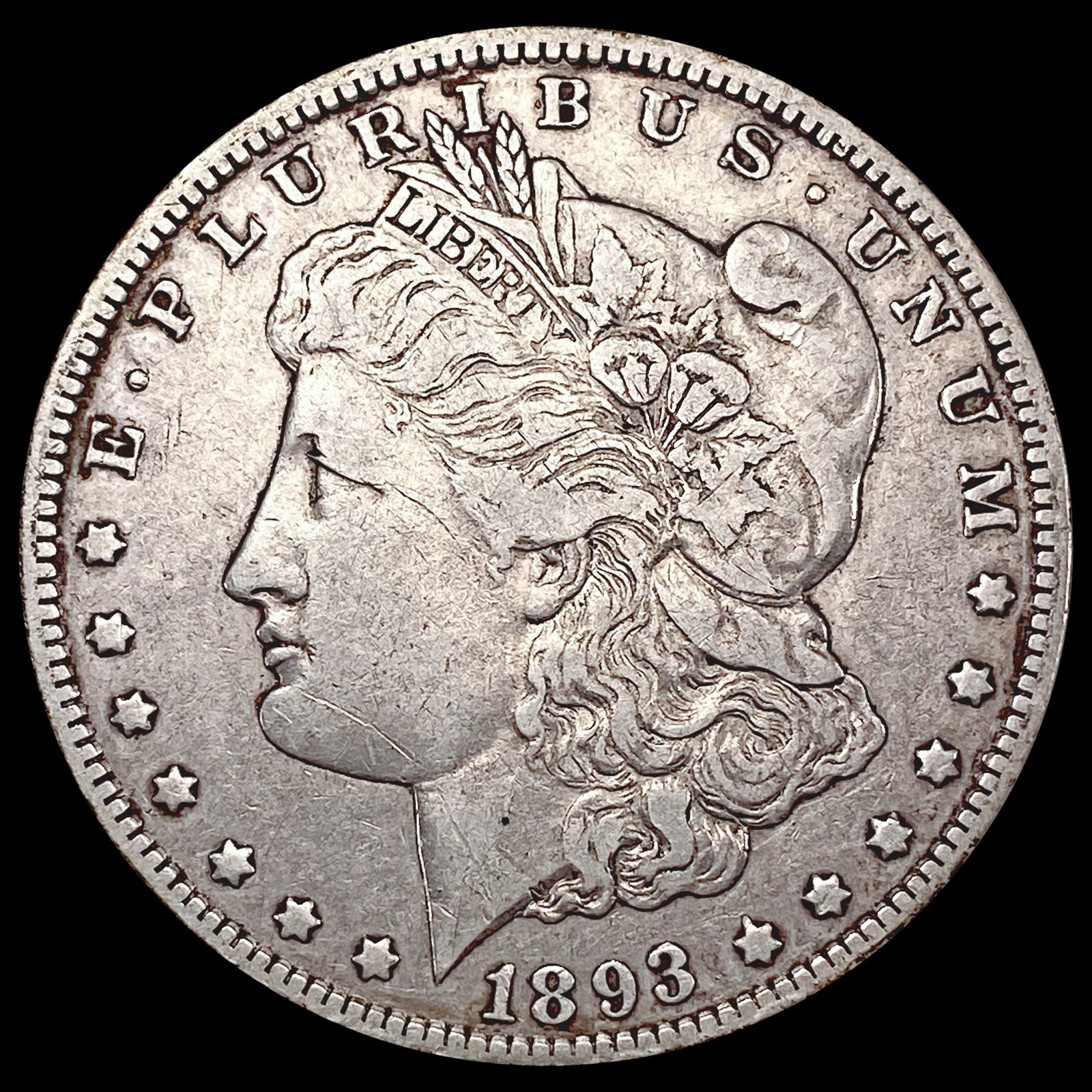 1893-O Morgan Silver Dollar LIGHTLY CIRCULATED (1 of 2)