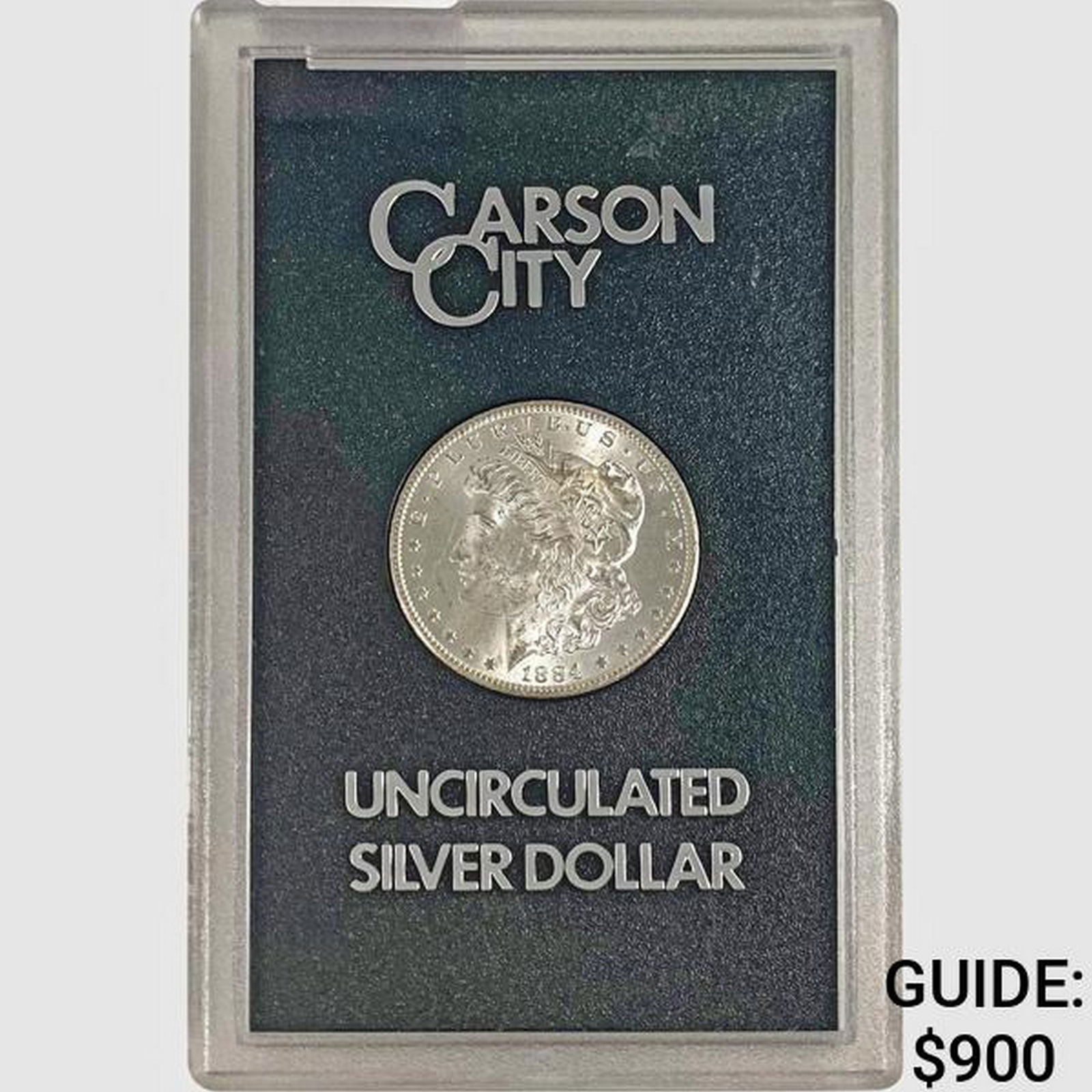 1884-CC Morgan Silver Dollar   GSA (1 of 2)