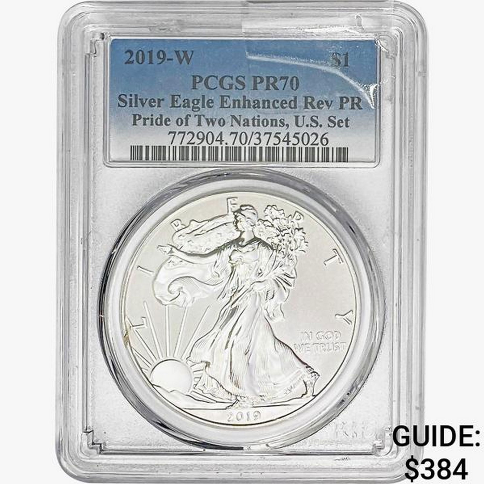 2019-W $1 ASE 1 OZ PCGS PR70 REV PR (1 of 2)