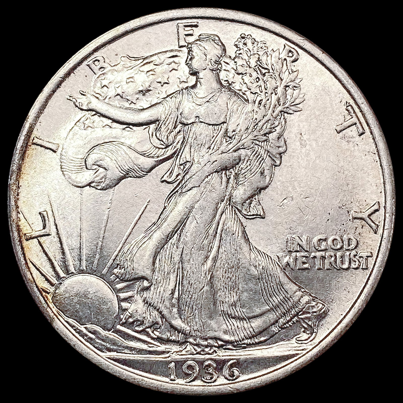 1936 Walking Liberty Half Dollar CHOICE BU (1 of 2)