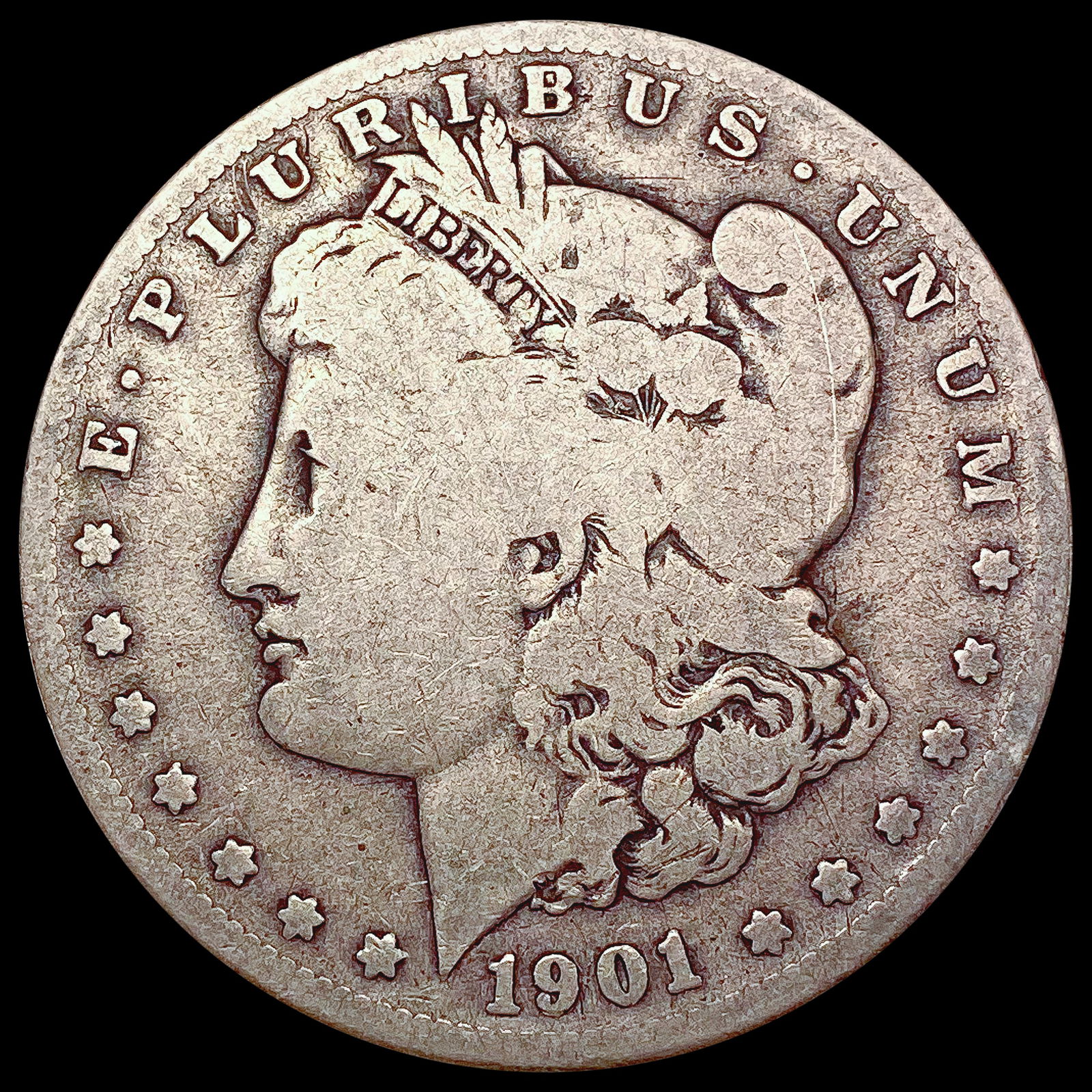 1901-S Morgan Silver Dollar NICELY CIRCULATED (1 of 2)