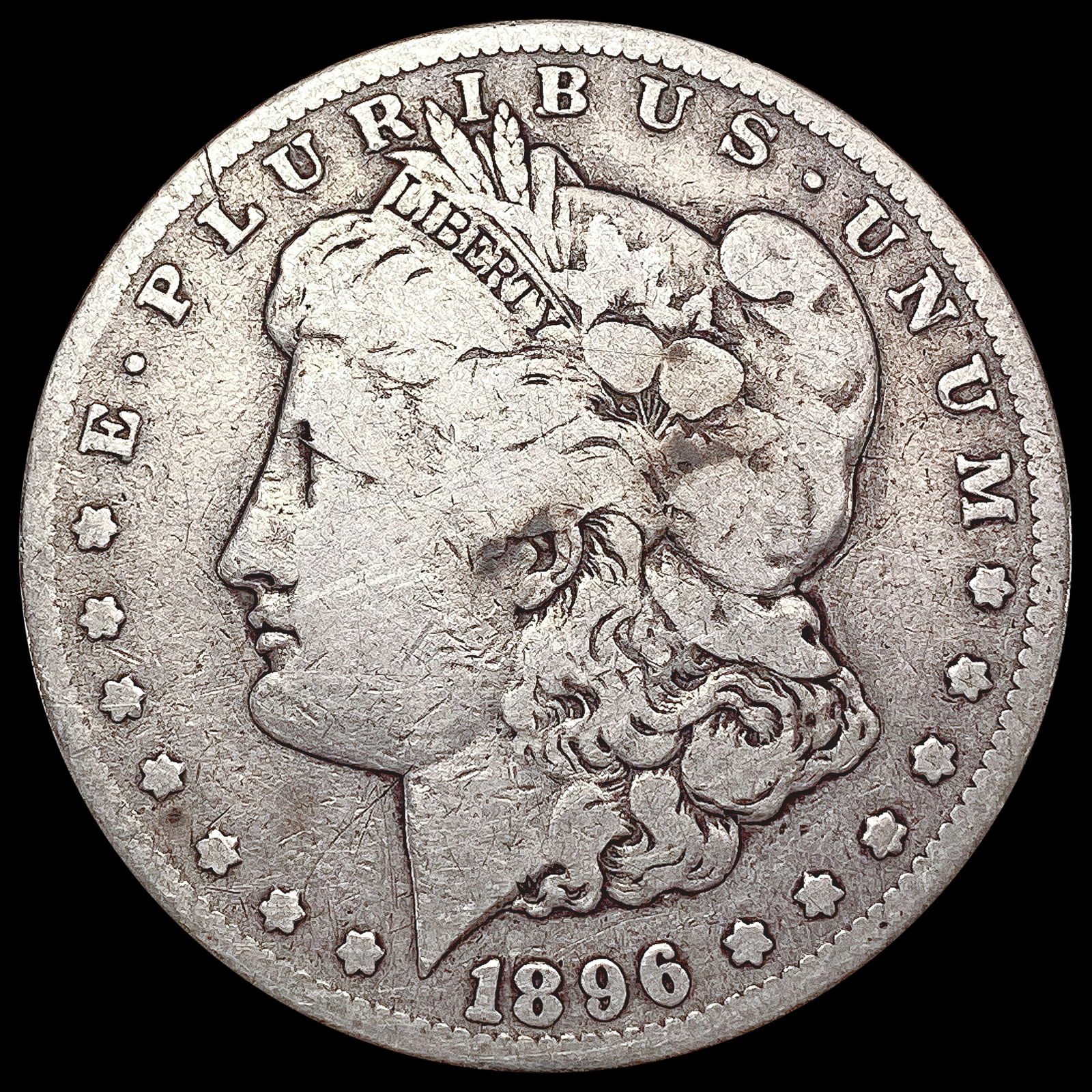 1896-S Morgan Silver Dollar NICELY CIRCULATED (1 of 2)