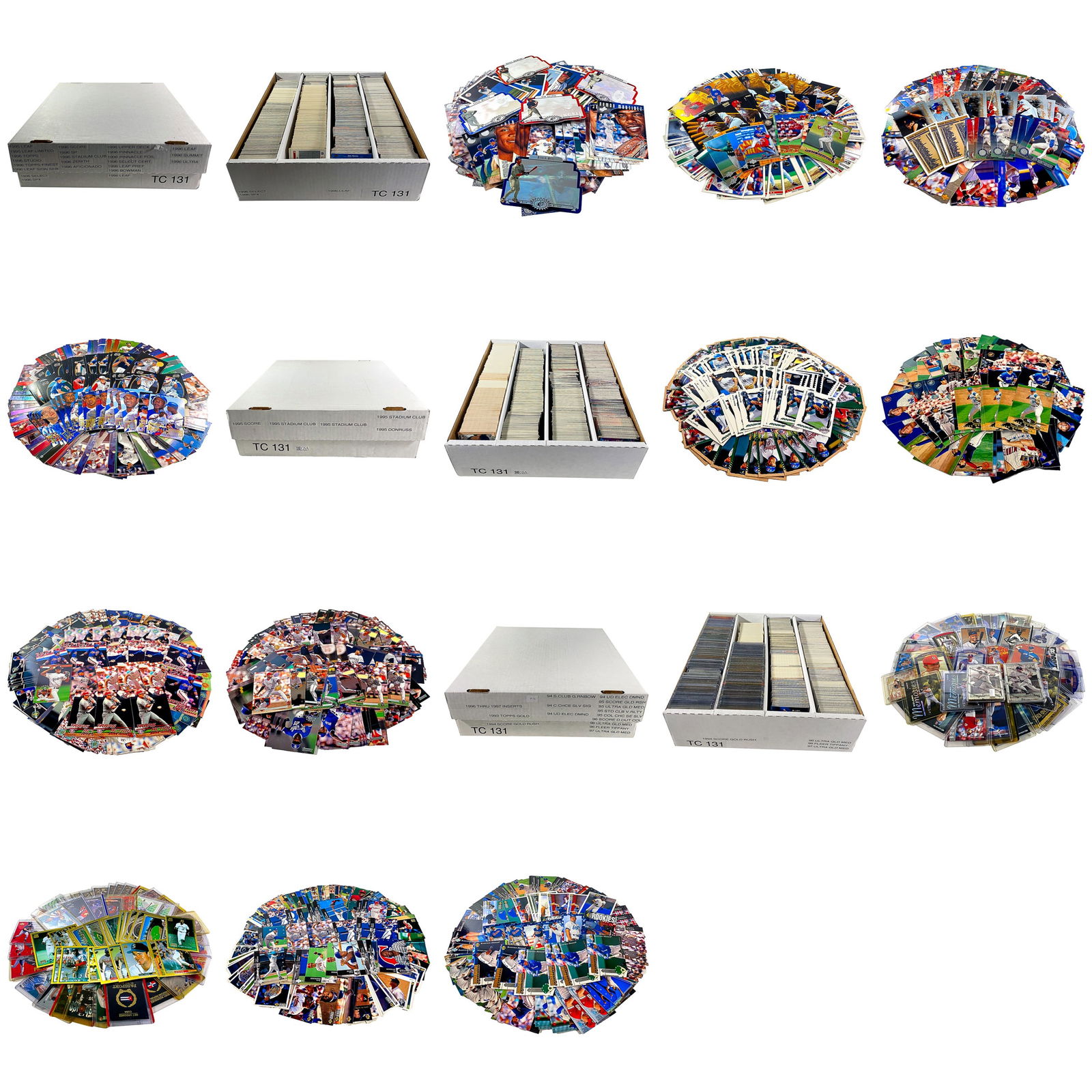 1993-1997 Baseball Card Box [3 Full Boxes] (1 of 7)