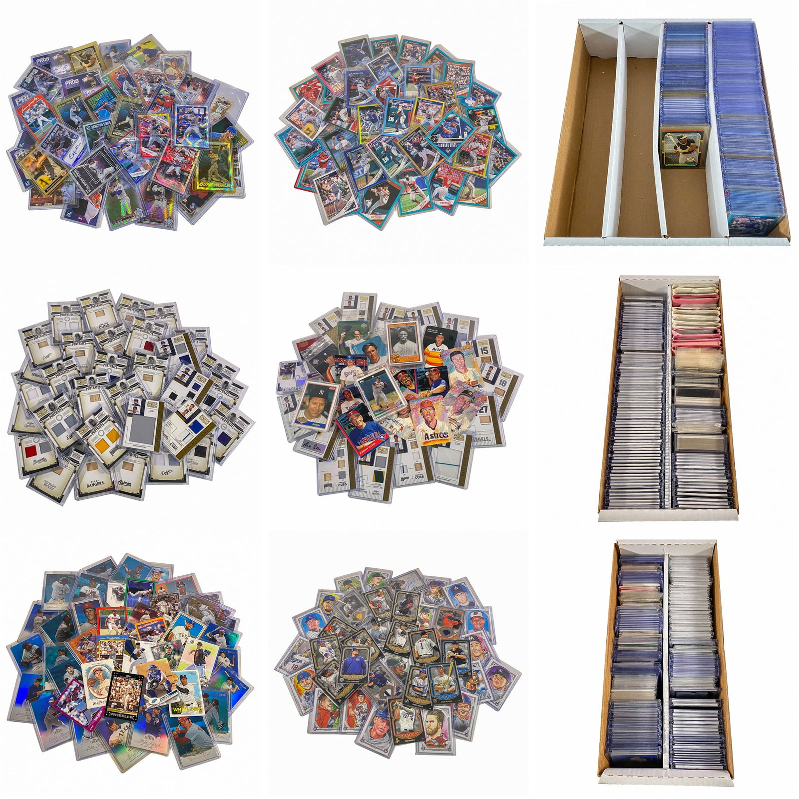 1987-Modern Baseball Memorabilia & Card Boxes [signatures, press proofs, artist proofs, sealed (1 of 4)