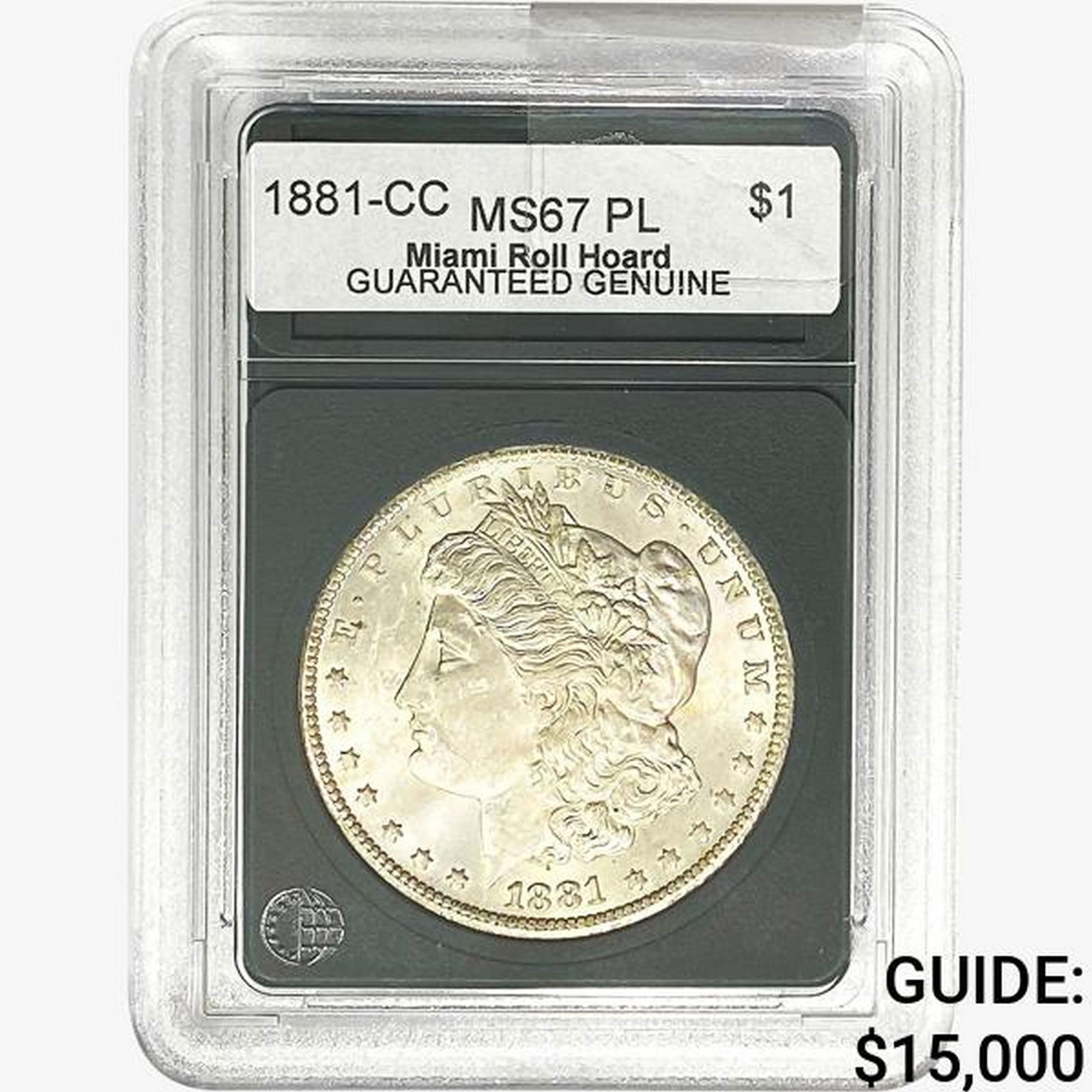 1881-CC Morgan Silver Dollar GG MS67 PL (1 of 2)