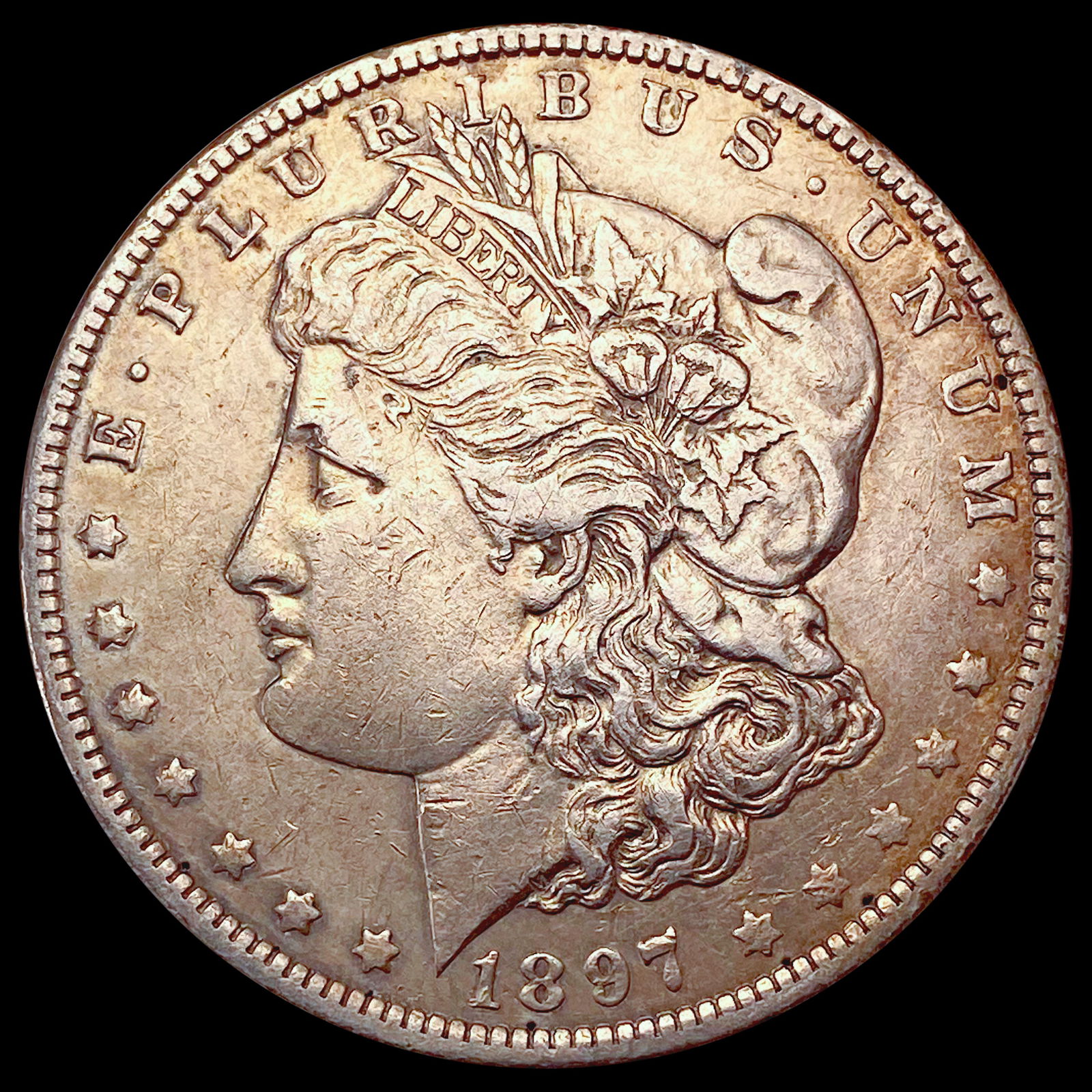 1897-O Morgan Silver Dollar NEARLY UNCIRCULATED (1 of 2)