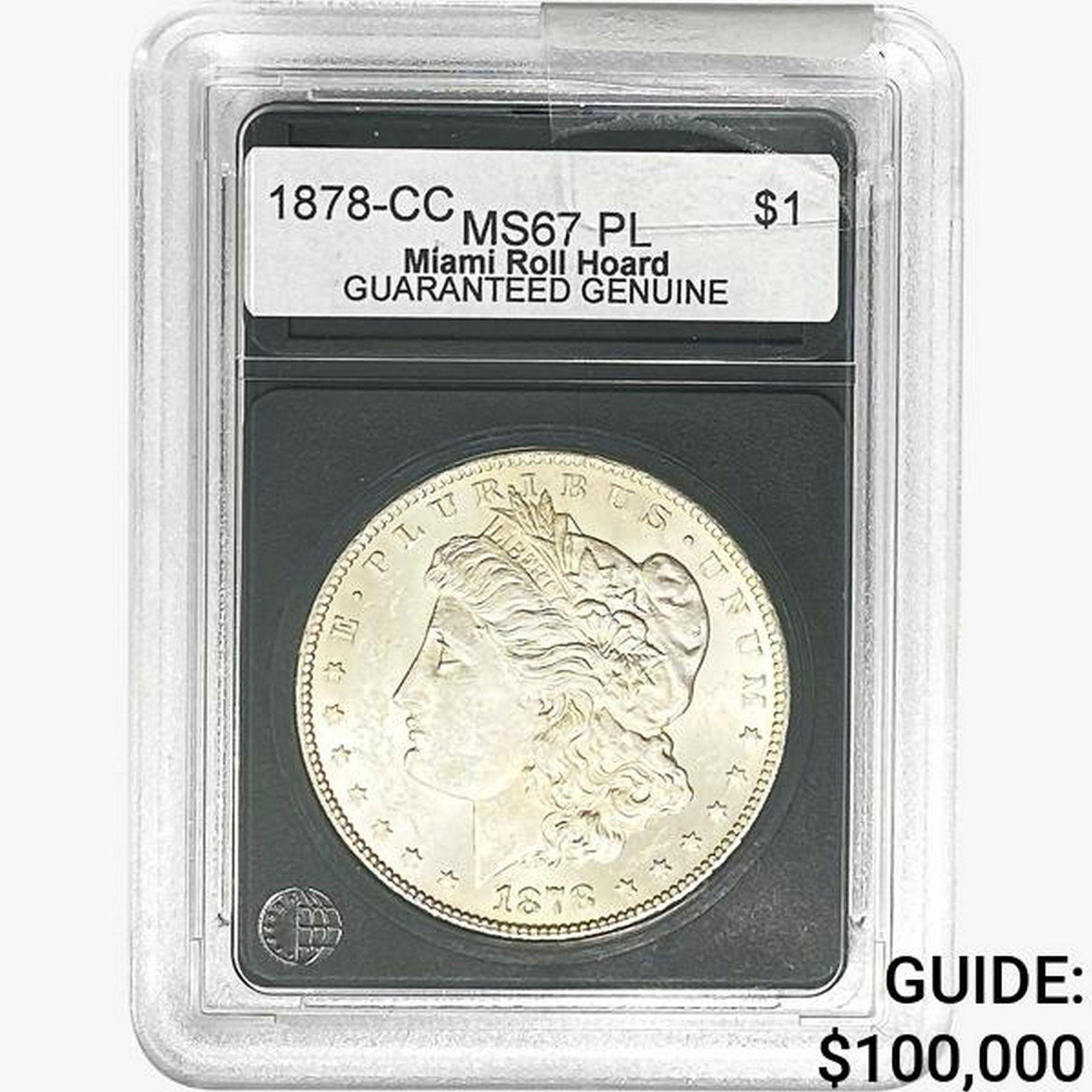 1878-CC Morgan Silver Dollar GG MS67 PL (1 of 2)