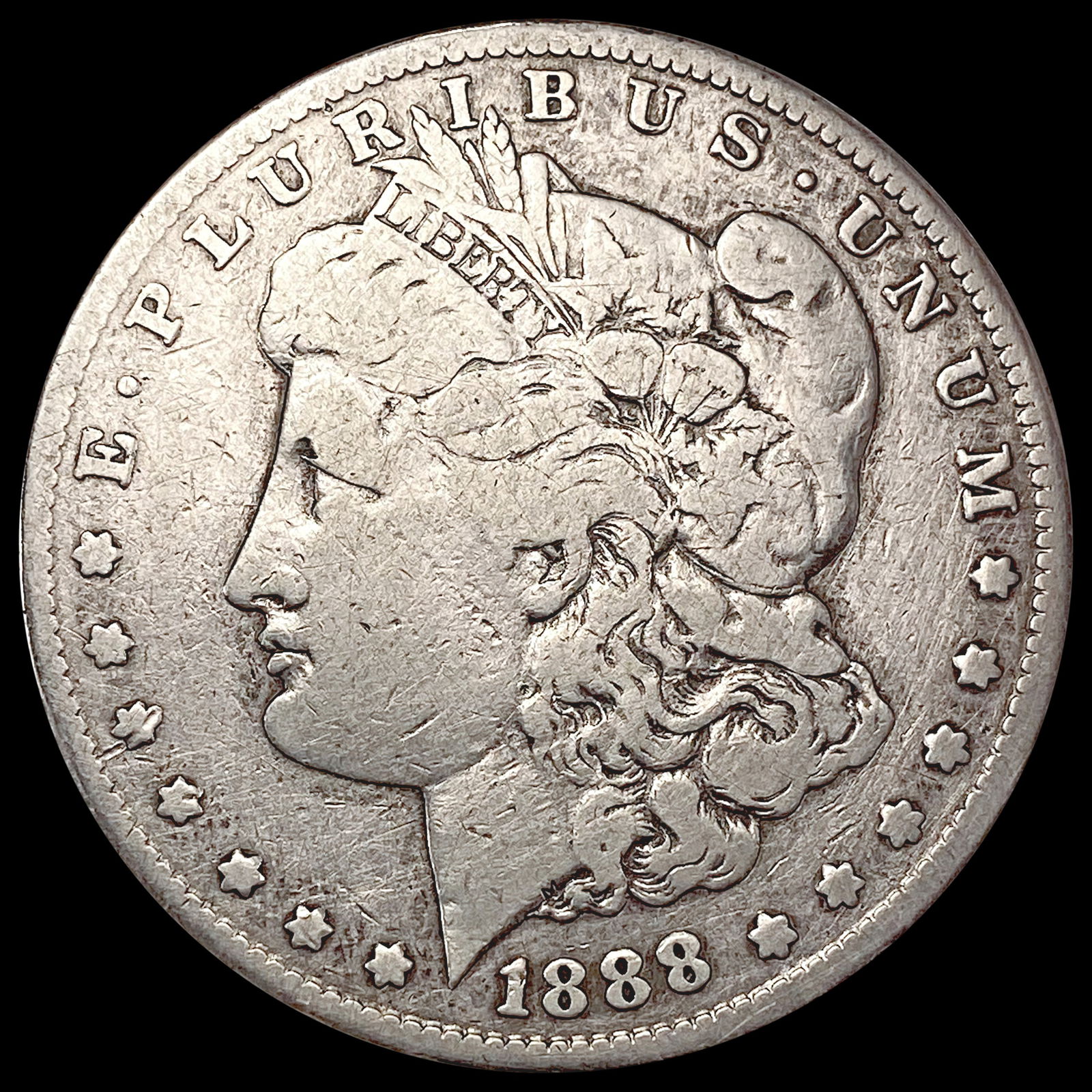 1888-S Morgan Silver Dollar LIGHTLY CIRCULATED (1 of 2)