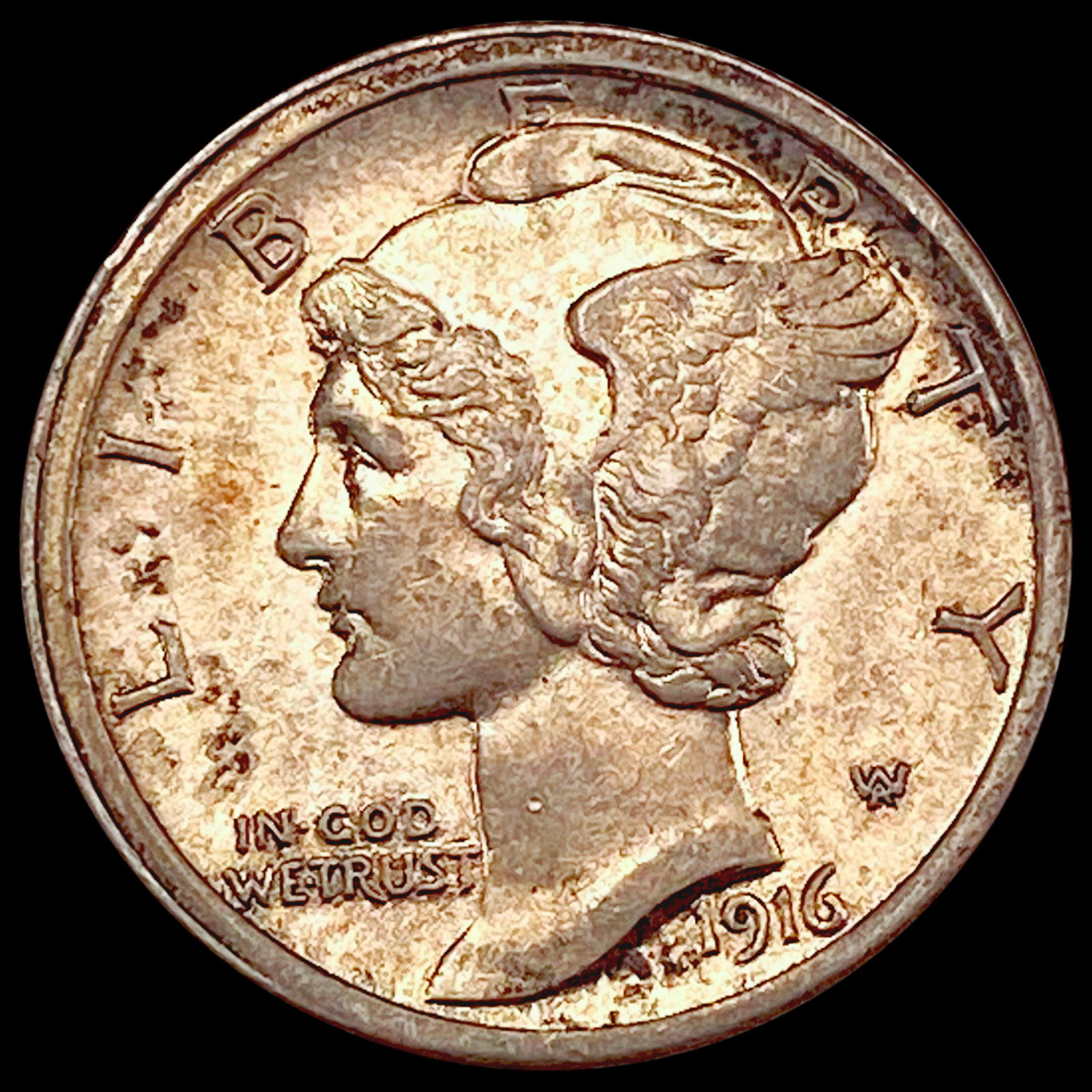 1916 FSB Mercury Dime UNCIRCULATED (1 of 2)