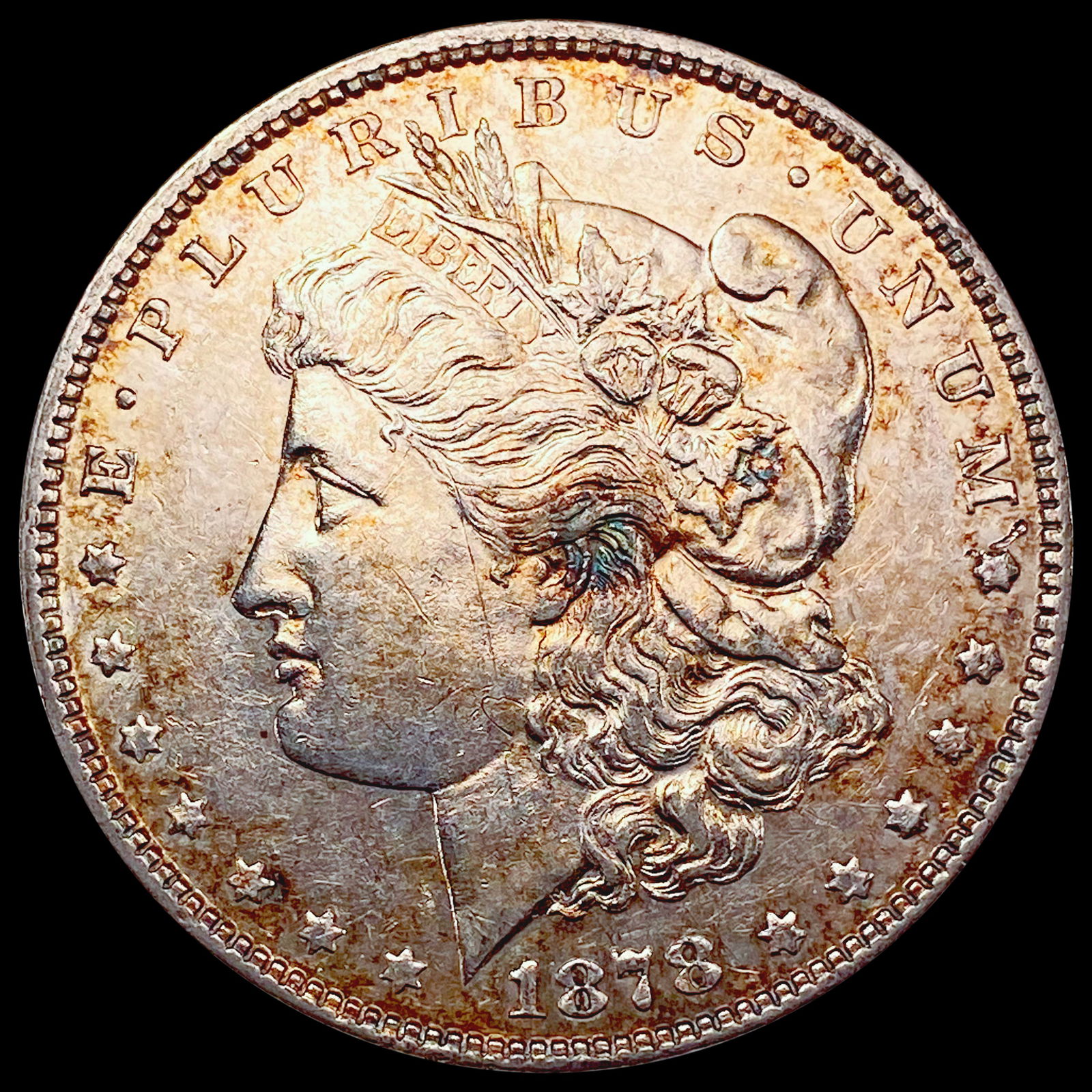 1878 Morgan Silver Dollar CHOICE AU (1 of 2)
