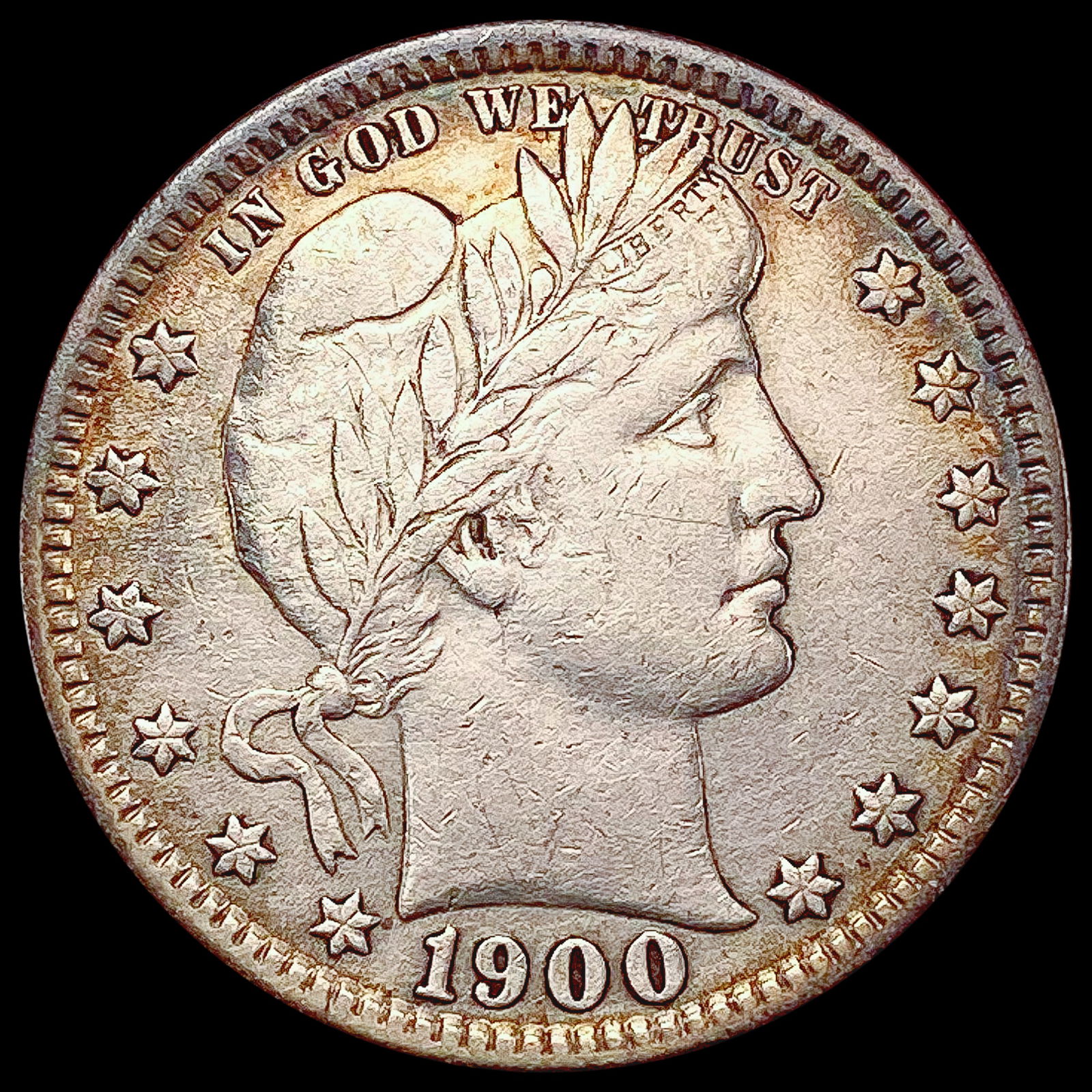 1900 Barber Quarter CLOSELY UNCIRCULATED (1 of 2)