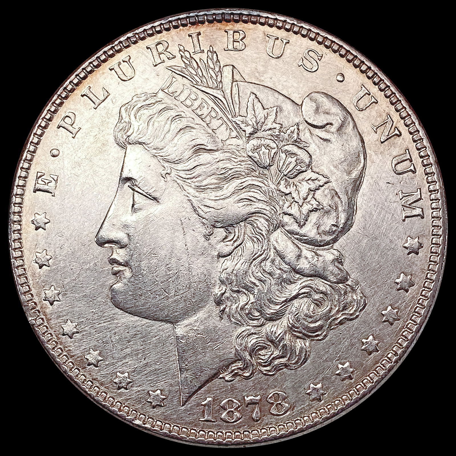 1878 Morgan Silver Dollar CLOSELY UNCIRCULATED (1 of 2)