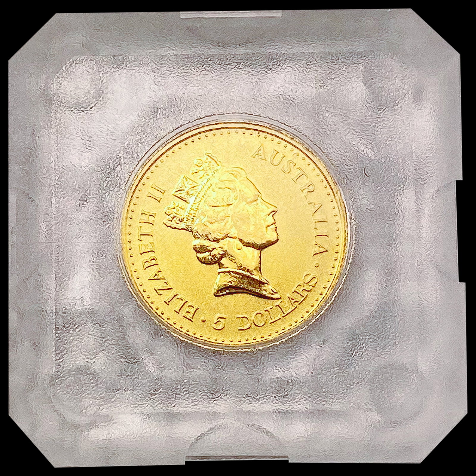 1990 Australia Kangaroo $5 Gold 1/20OZ GEM PROOF: 1990 Australia Kangaroo $5 Gold 1/20OZ GEM PROOF