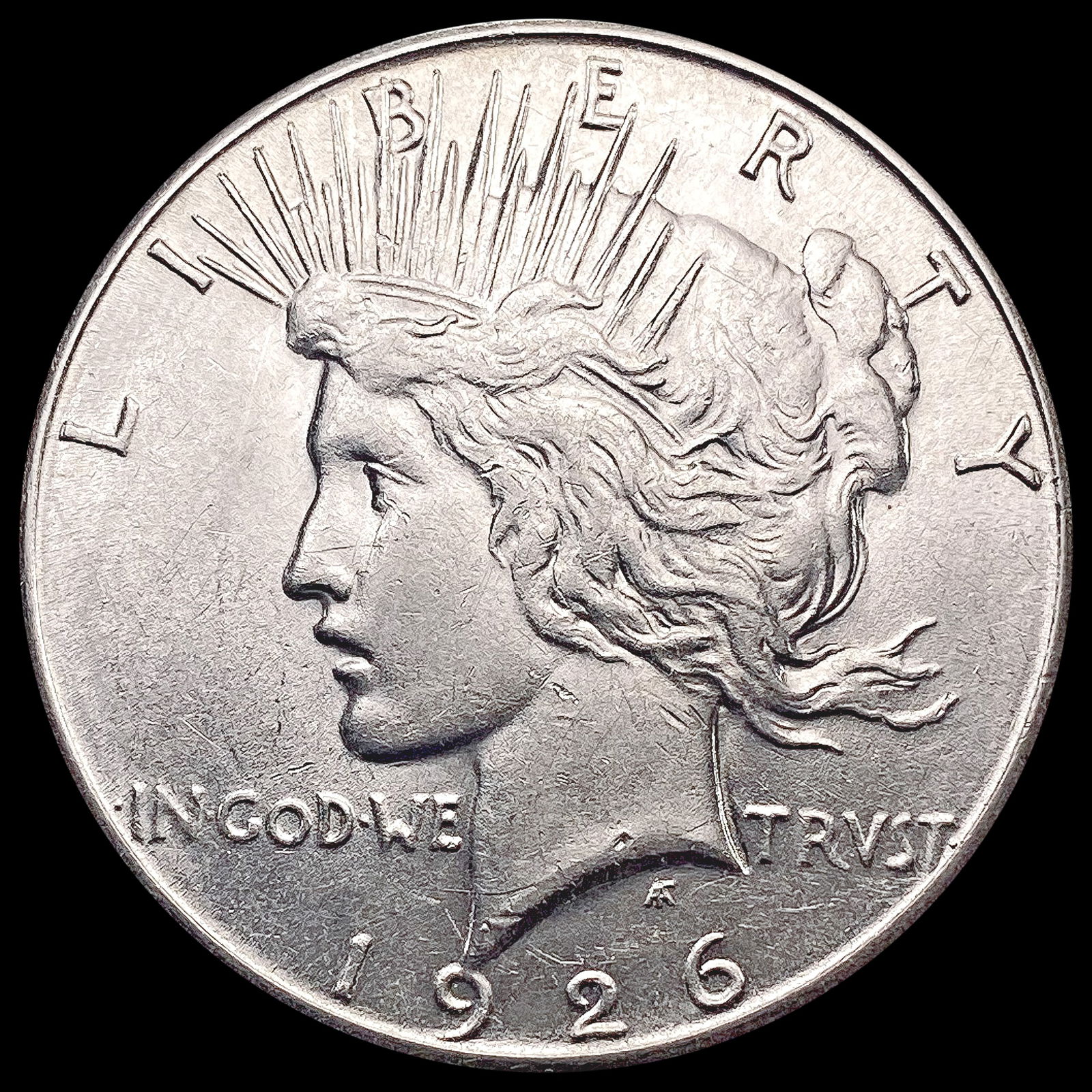 1926-S Silver Peace Dollar CLOSELY UNCIRCULATED (1 of 2)