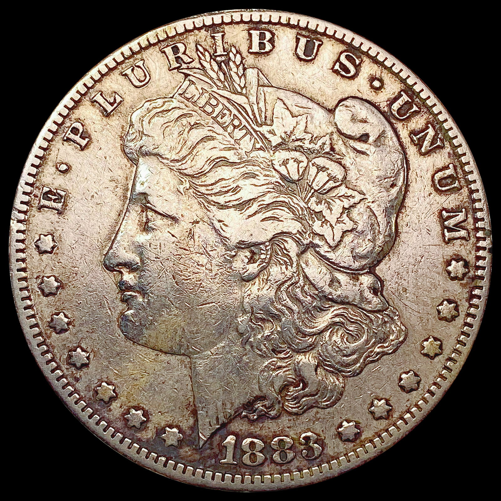 1883-S Morgan Silver Dollar LIGHTLY CIRCULATED (1 of 2)