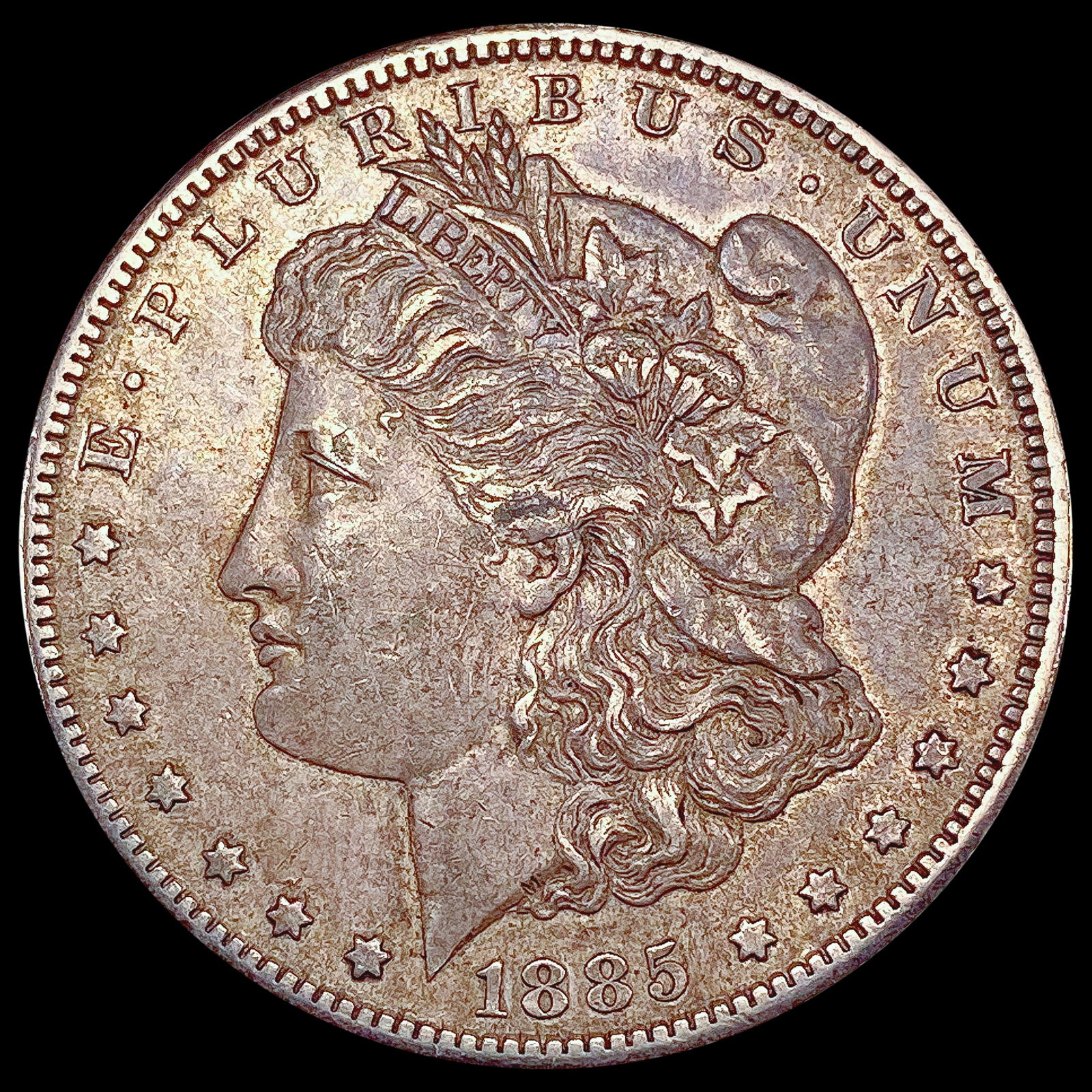 1885-S Morgan Silver Dollar CLOSELY UNCIRCULATED (1 of 2)