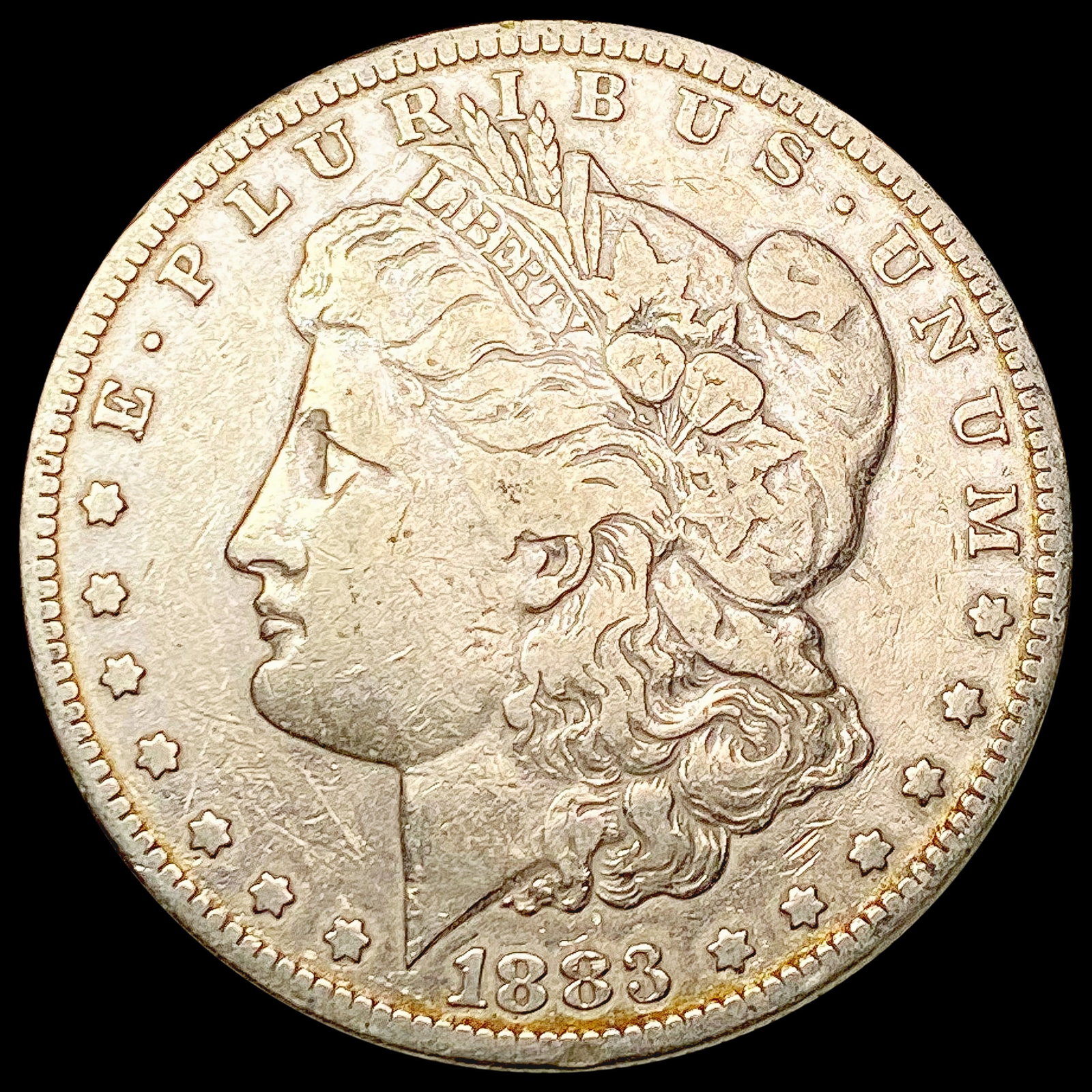 1883-S Morgan Silver Dollar CLOSELY UNCIRCULATED: 1883-S Morgan Silver Dollar CLOSELY UNCIRCULATED