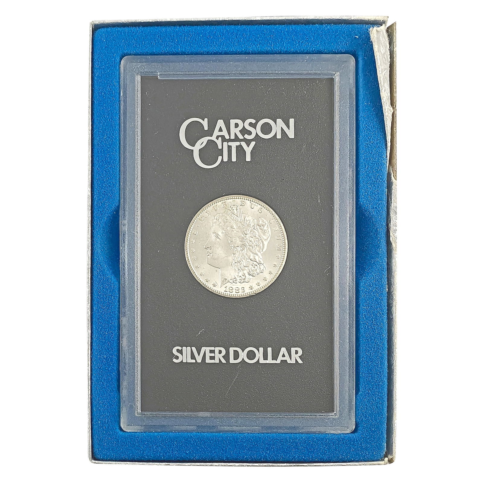 1882-CC Morgan Silver Dollar GSA (1 of 3)