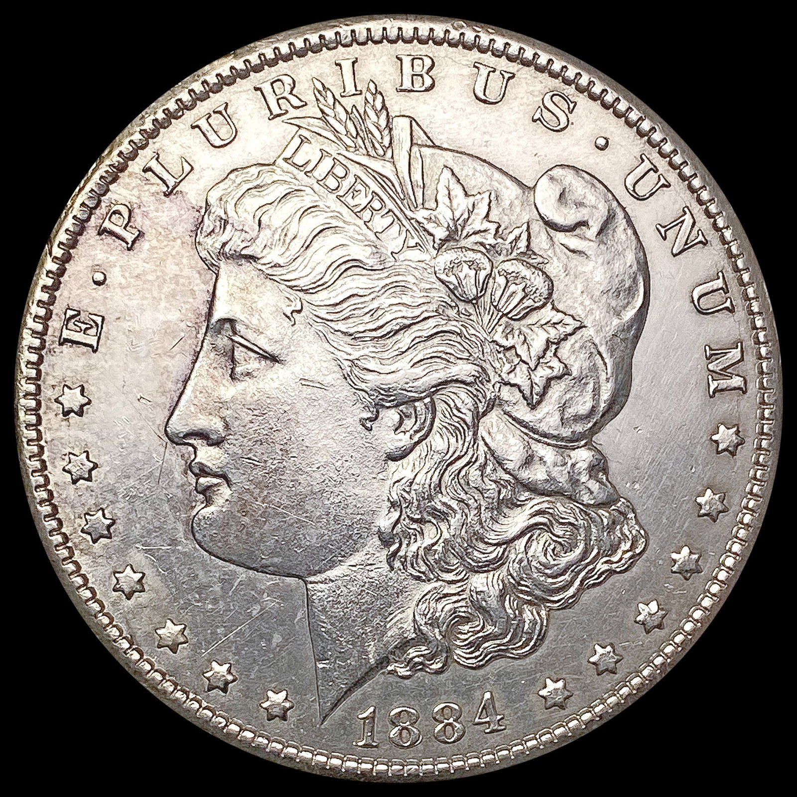 1884-CC Morgan Silver Dollar UNCIRCULATED: 1884-CC Morgan Silver Dollar UNCIRCULATED