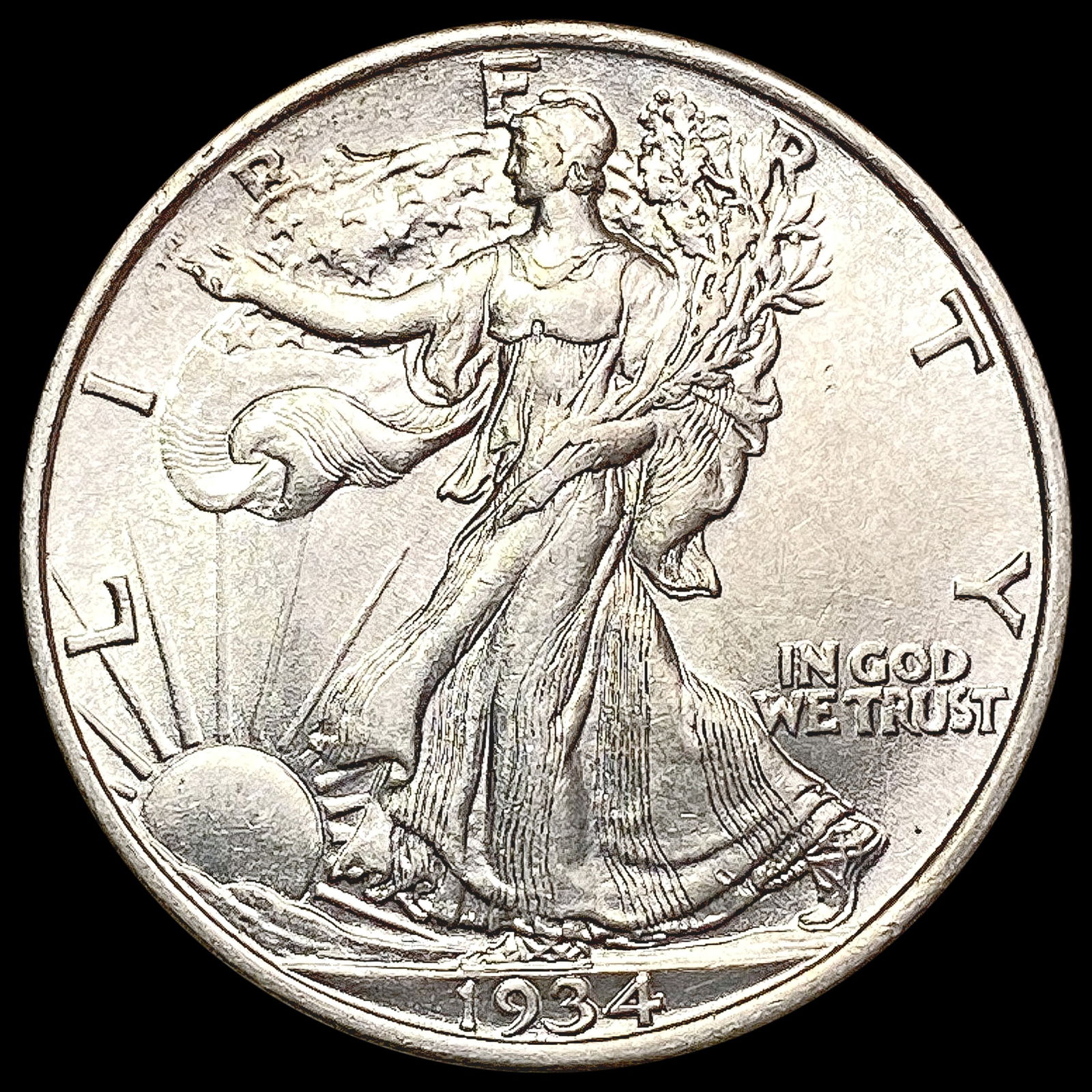 1934 Walking Liberty Half Dollar UNCIRCULATED (1 of 2)