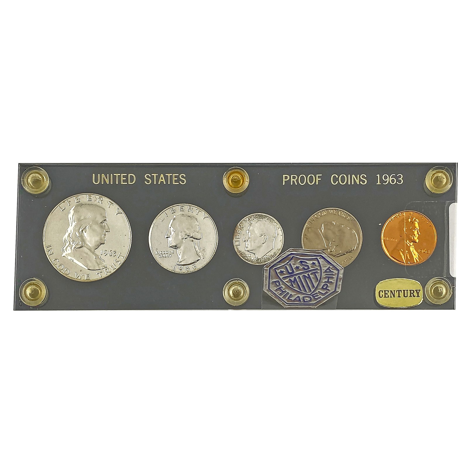 1963 U.S. Proof Set [1C-50C] (1 of 2)