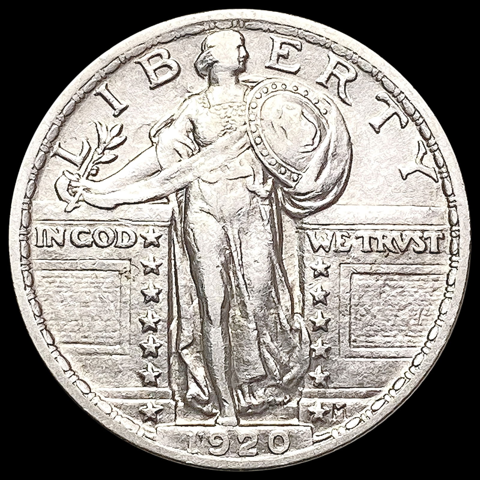 1920 Standing Liberty Quarter CLOSELY UNCIRCULATED (1 of 2)