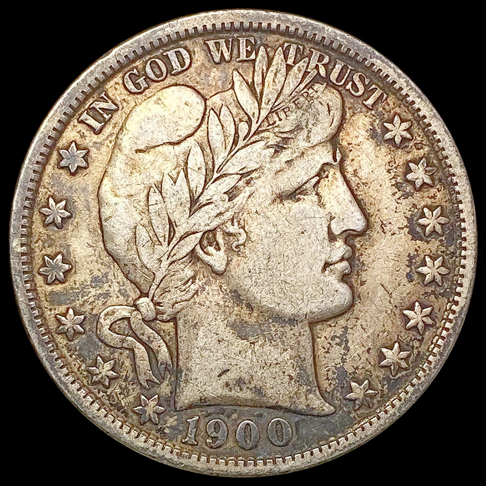 1900 Barber Half Dollar LIGHTLY CIRCULATED (1 of 2)