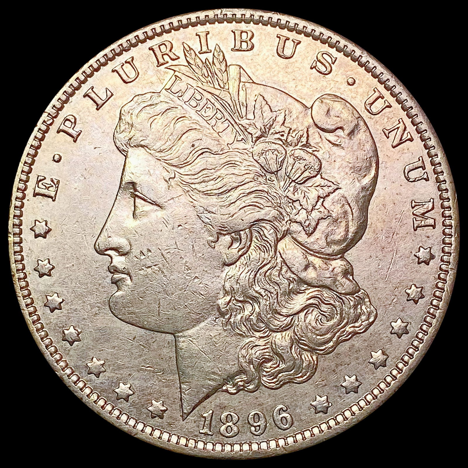 1896-O Morgan Silver Dollar CLOSELY UNCIRCULATED (1 of 2)