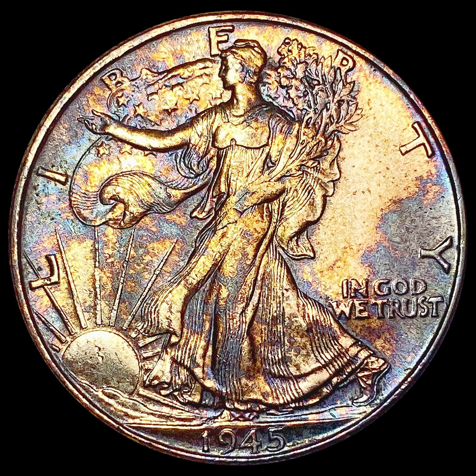 1945 Walking Liberty Half Dollar UNCIRCULATED (1 of 2)