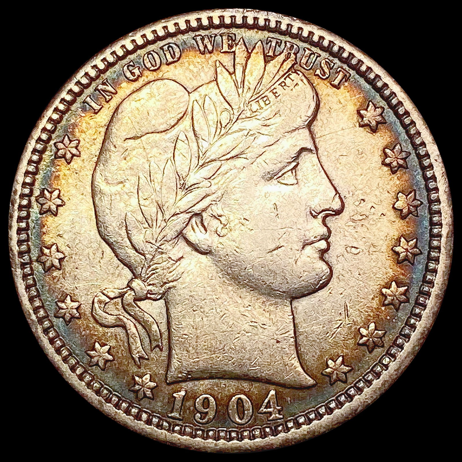 1904 Barber Quarter CLOSELY UNCIRCULATED (1 of 2)
