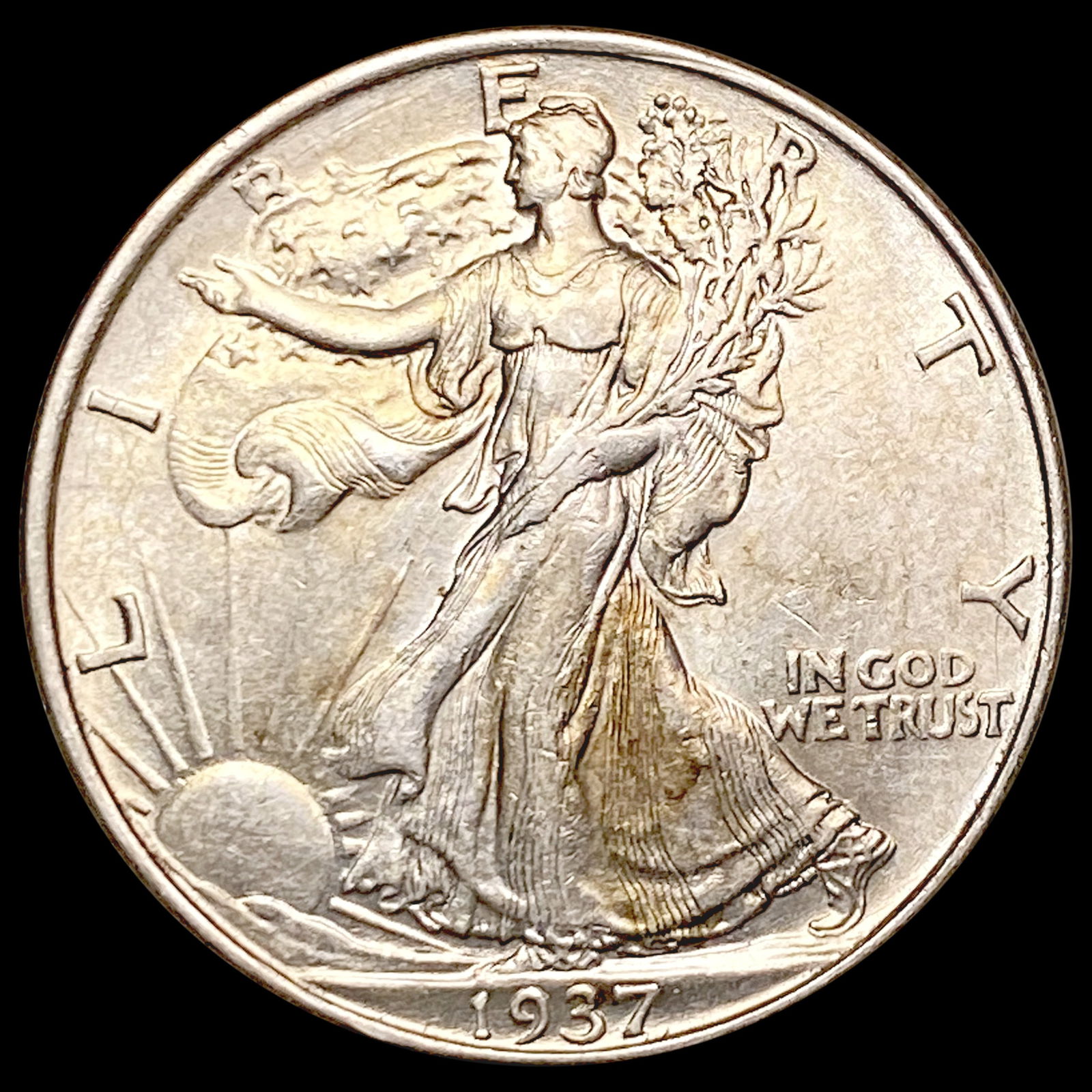 1937 Walking Liberty Half Dollar UNCIRCULATED (1 of 2)