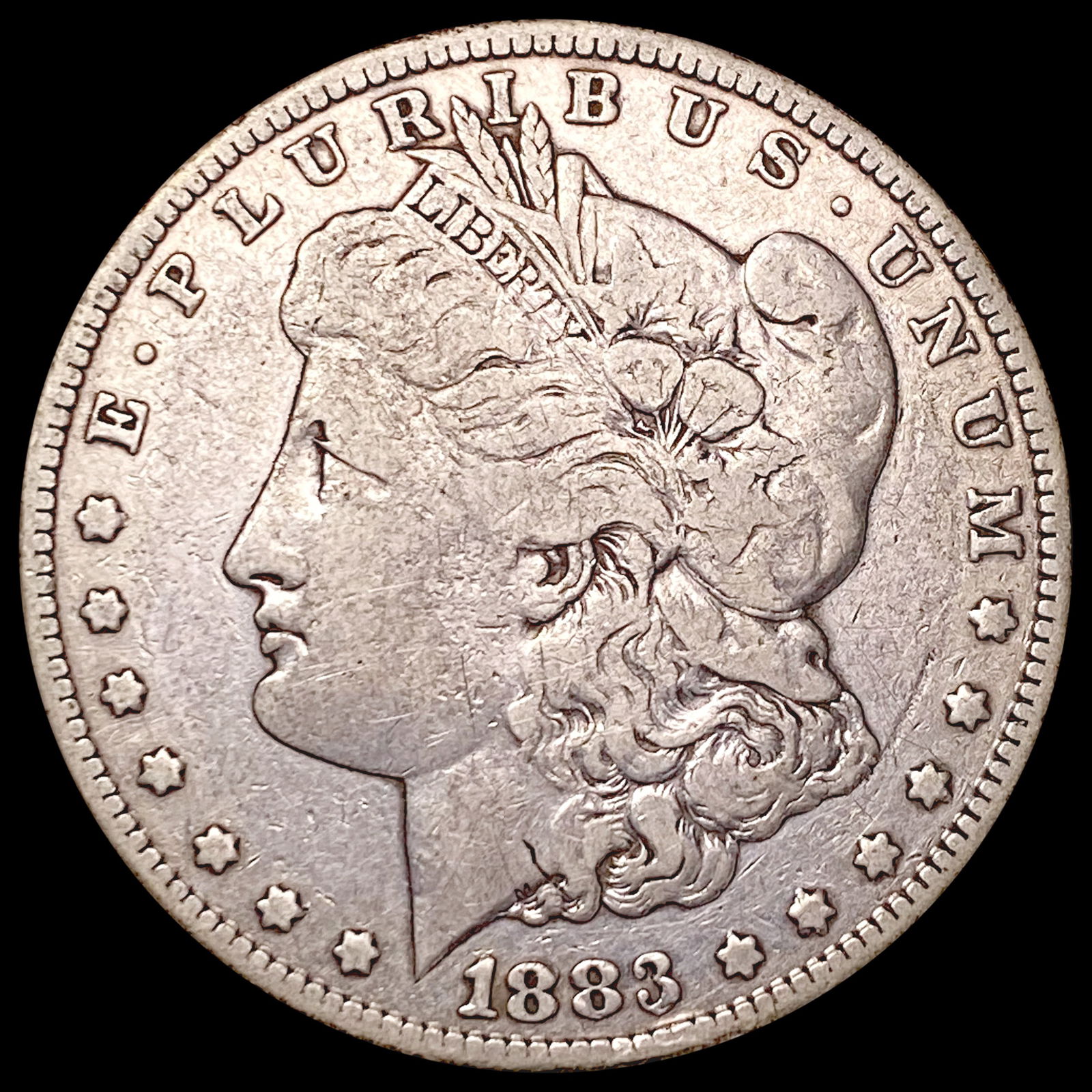 1883-S Morgan Silver Dollar NICELY CIRCULATED (1 of 2)