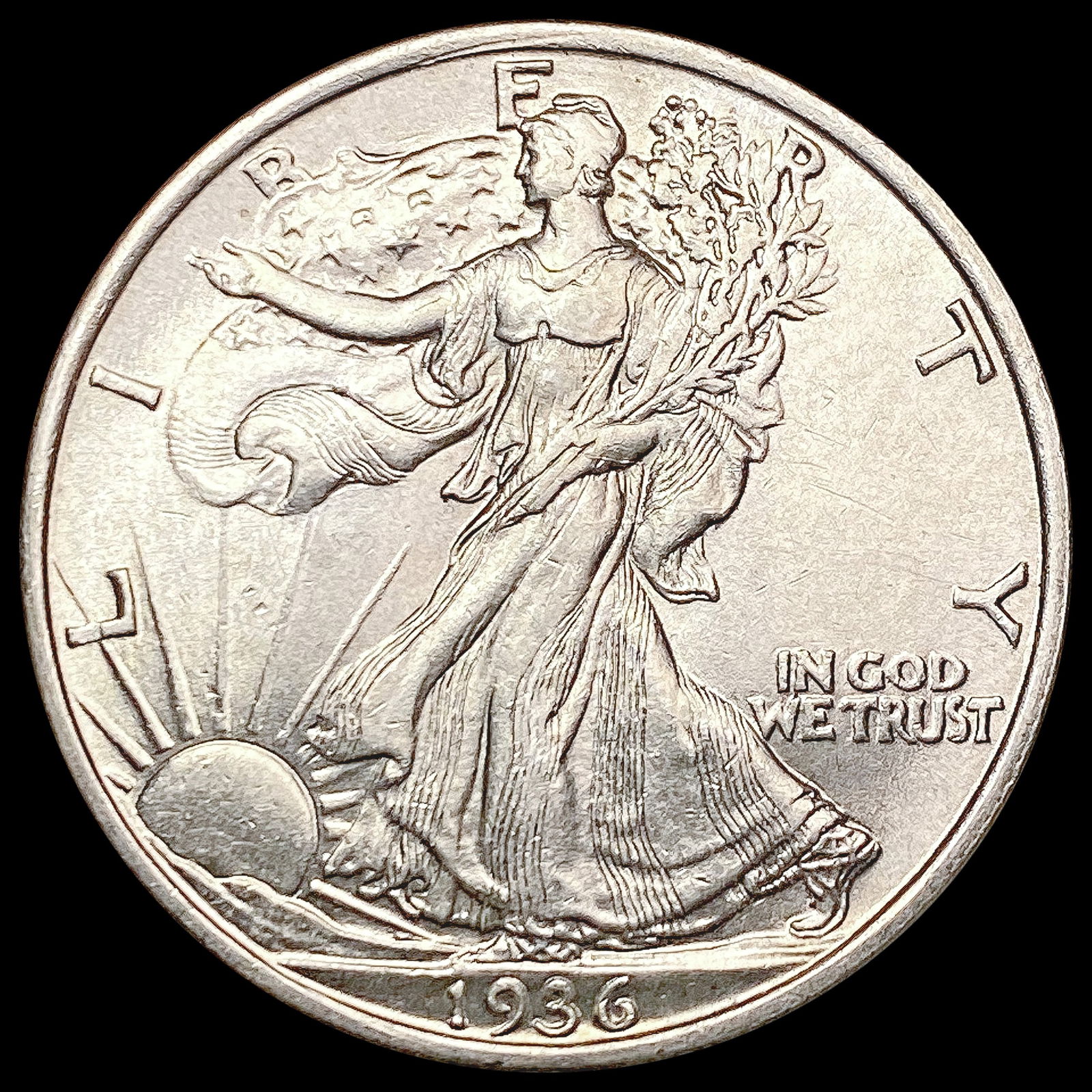 1936 Walking Liberty Half Dollar UNCIRCULATED (1 of 2)
