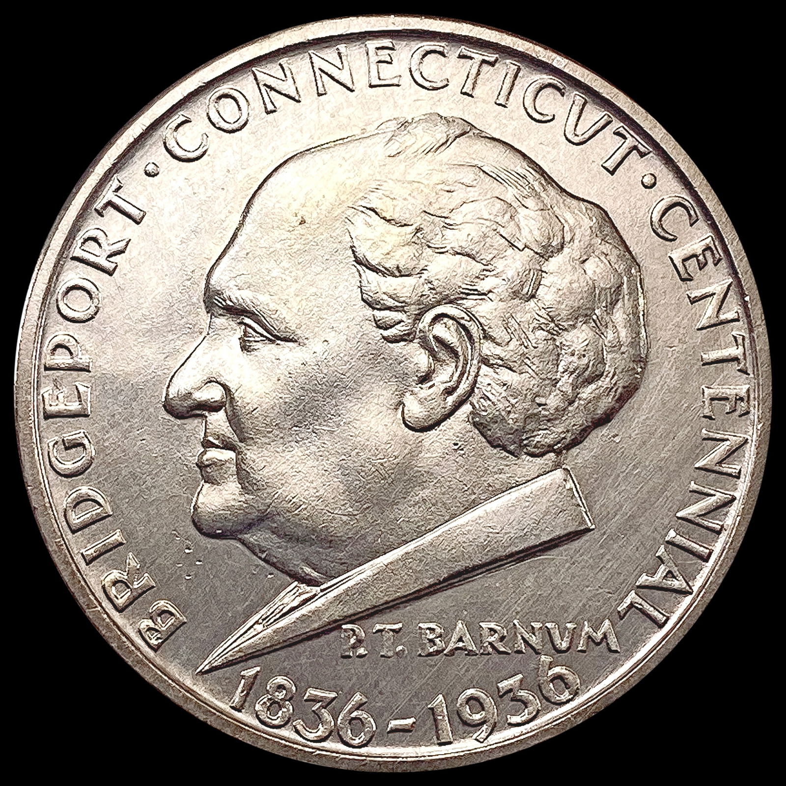 1936 Bridgeport Half Dollar UNCIRCULATED (1 of 2)