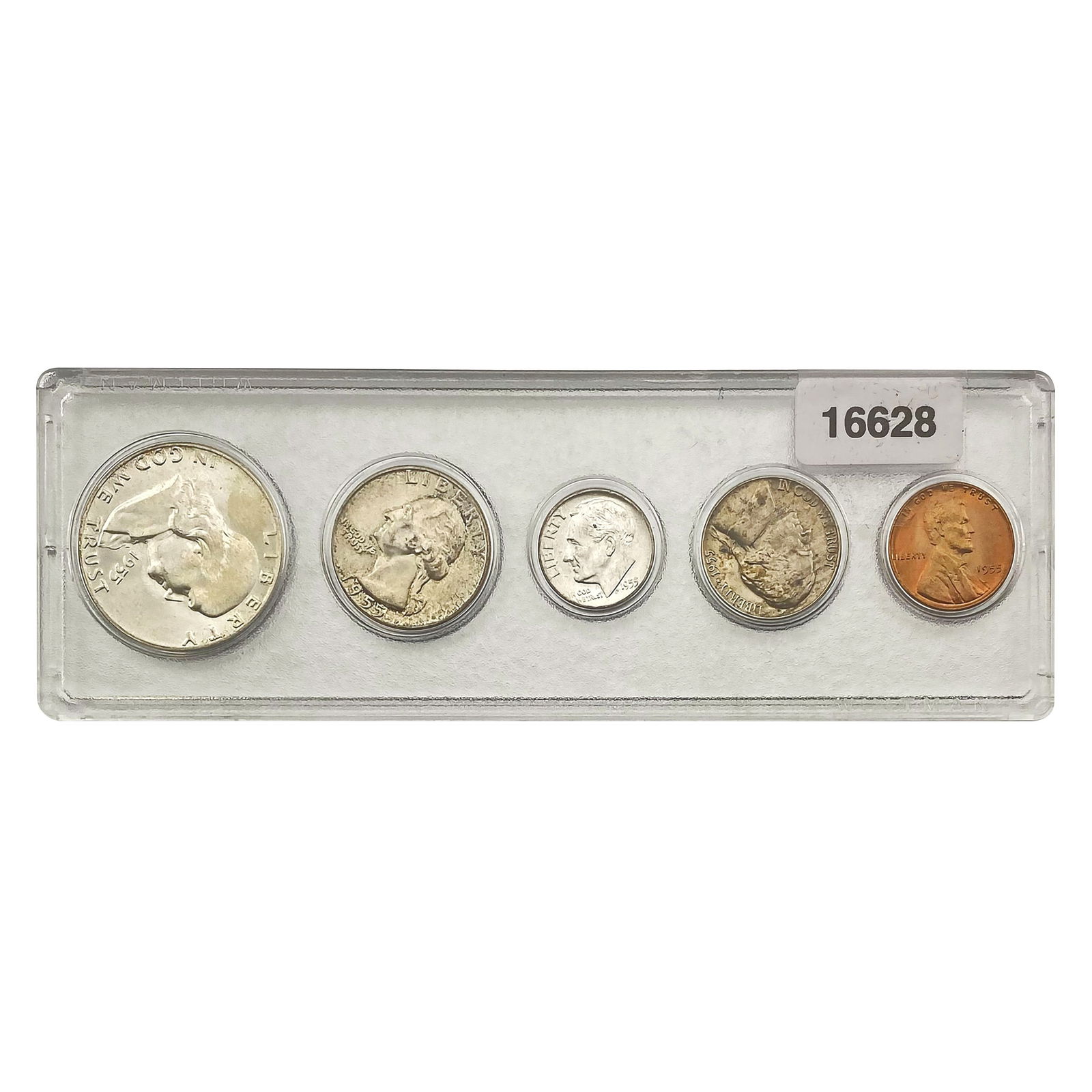 1955 U.S. Proof Set [1C-50C] (1 of 2)