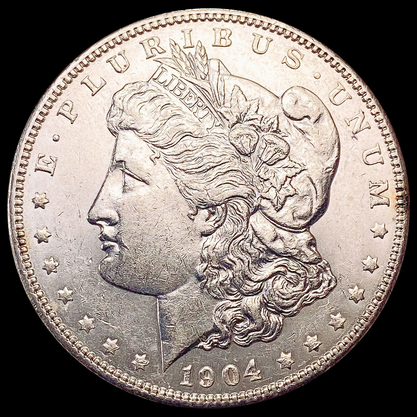 1904 Morgan Silver Dollar CLOSELY UNCIRCULATED (1 of 2)