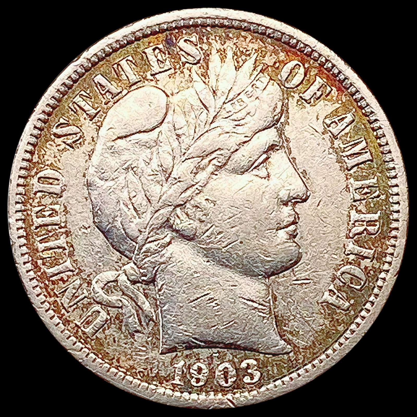 1903 Barber Dime LIGHTLY CIRCULATED (1 of 2)